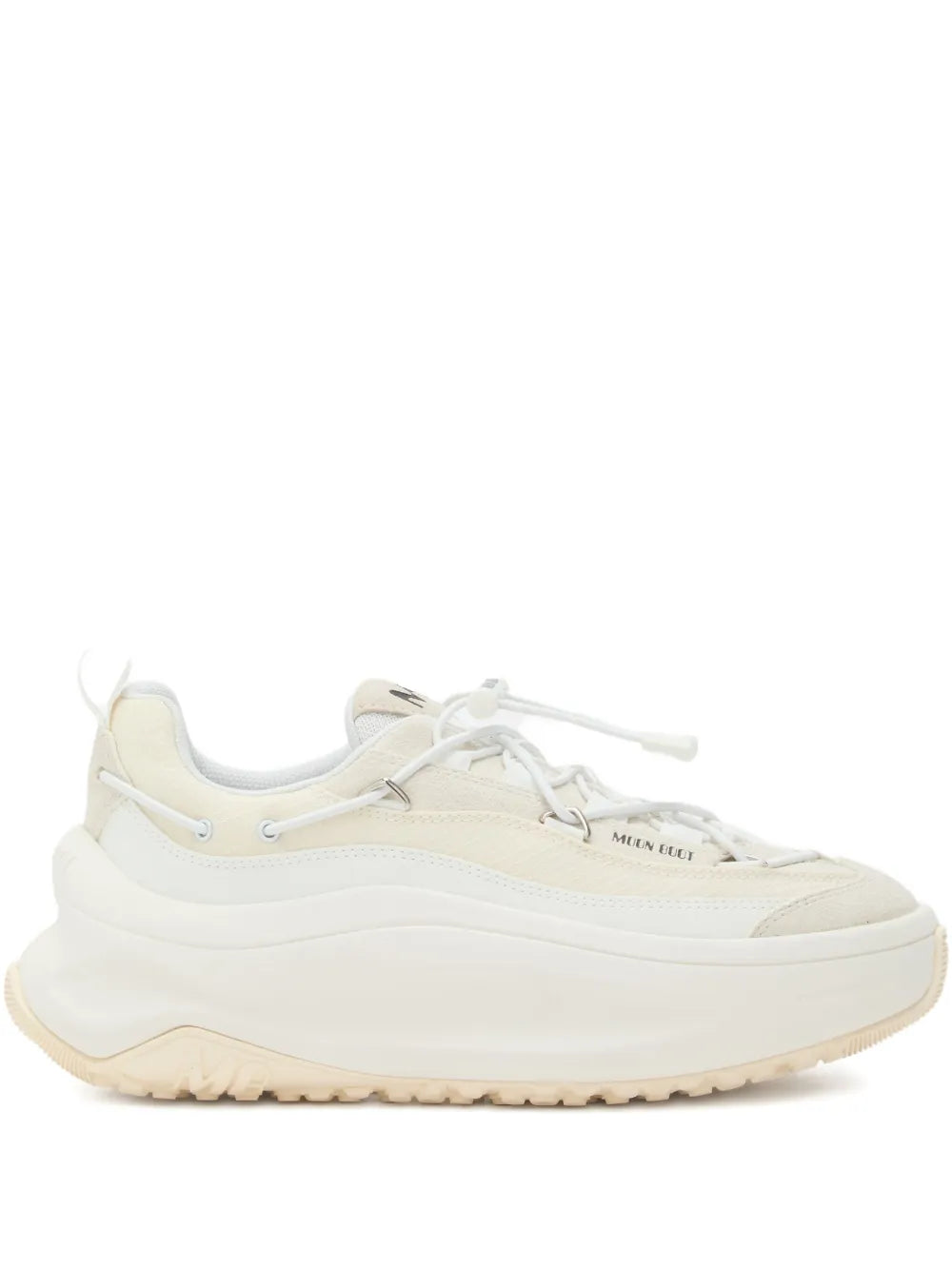 Moon Boot Logo-Embellished Lace-Up Sneakers Grazuv Mart