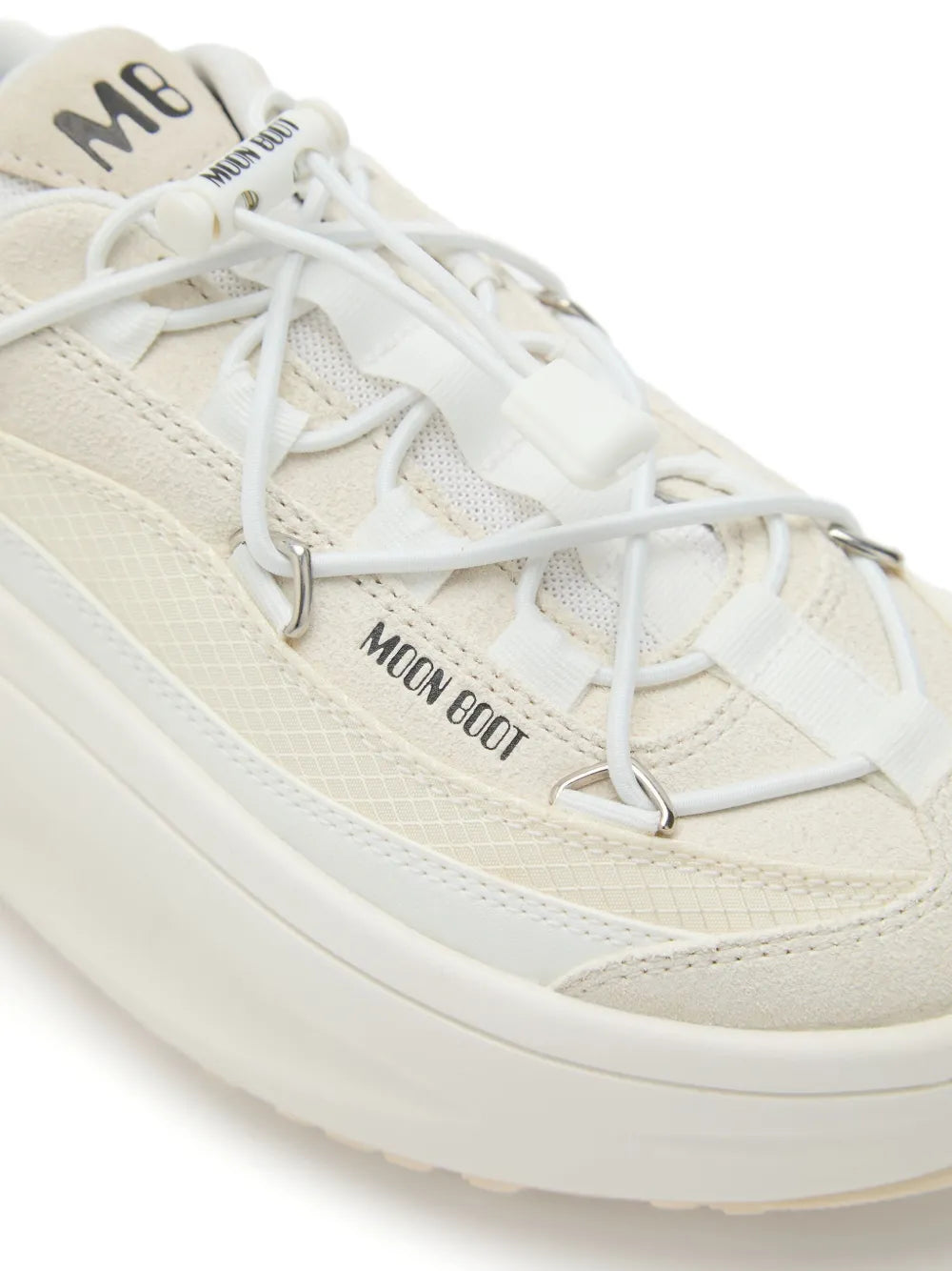 Moon Boot Logo-Embellished Lace-Up Sneakers Grazuv Mart