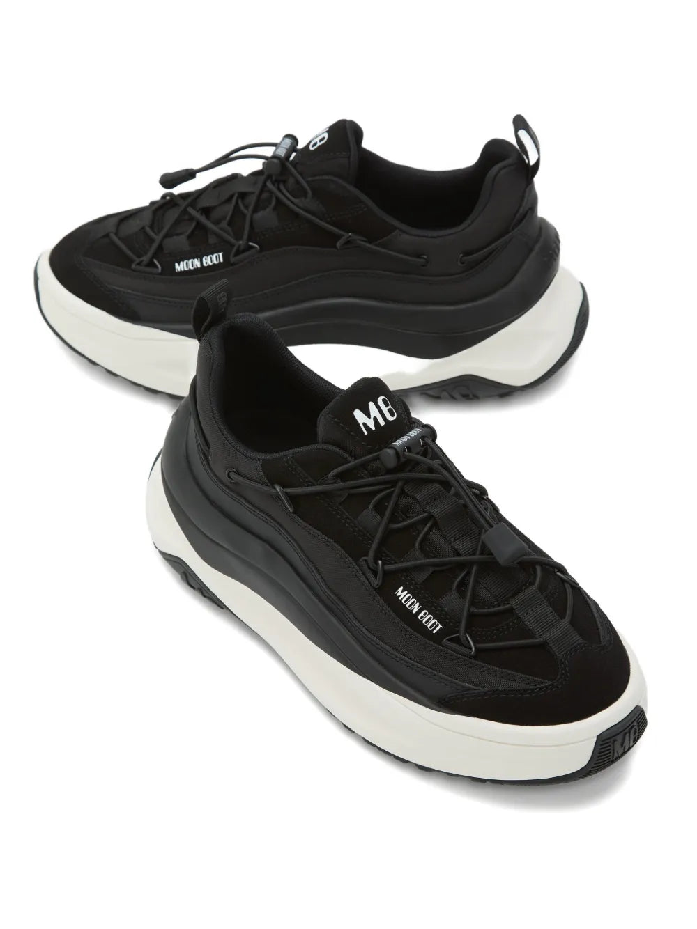 Moon Boot Logo-Embellished Platform Sneakers Grazuv Mart