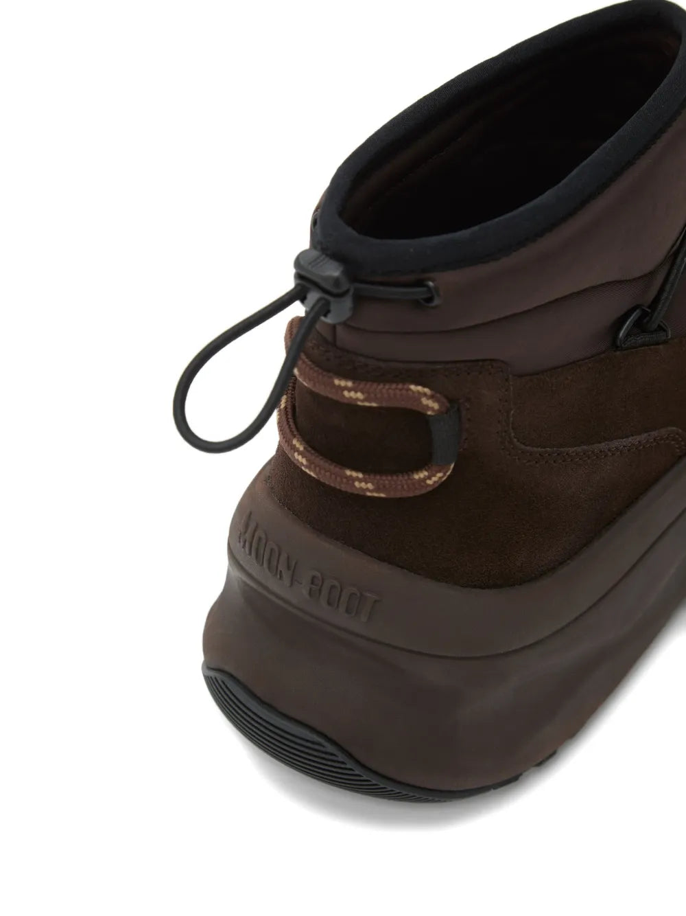 Moon Boot Lace-Up Suede Sneakers