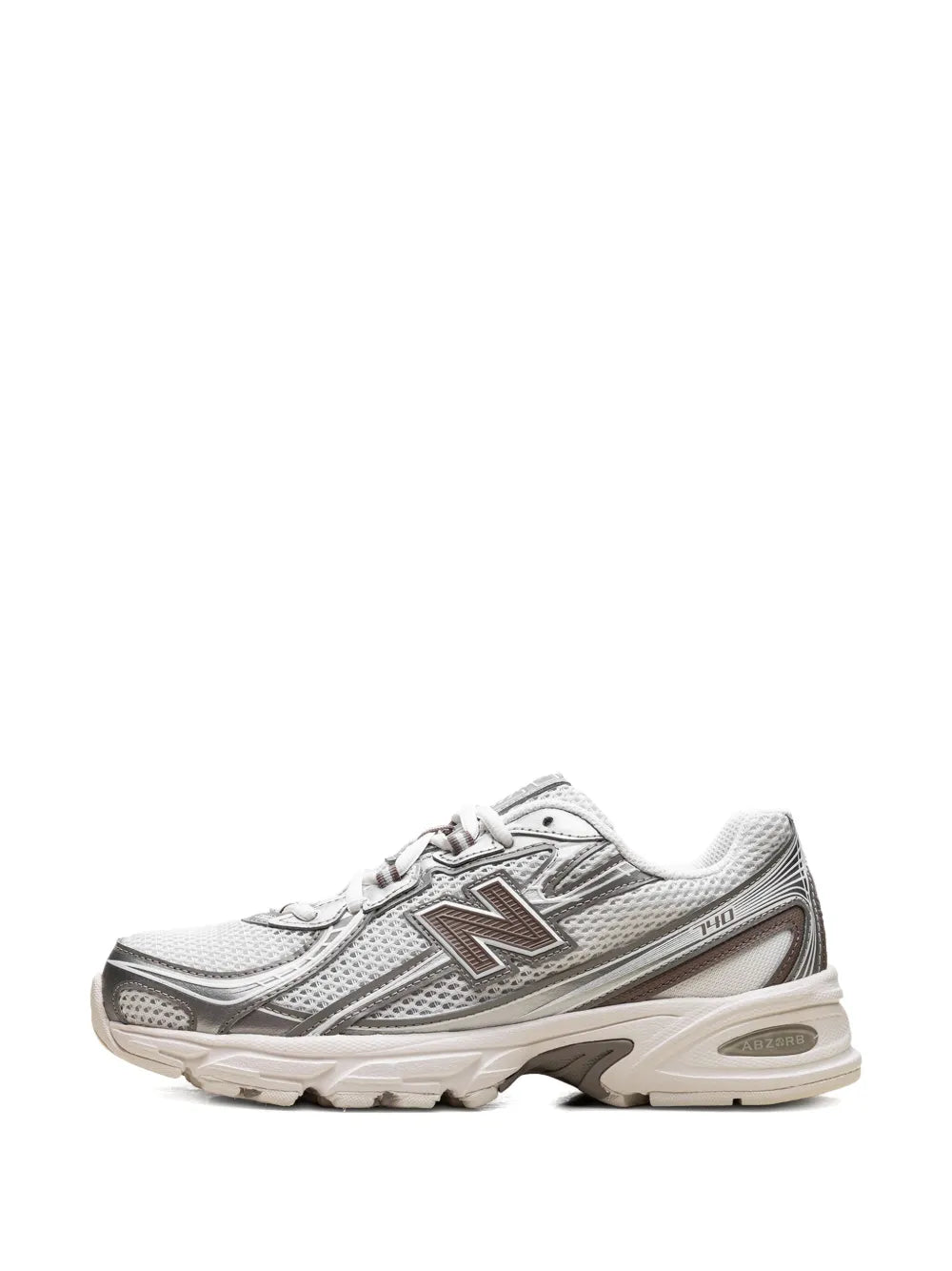 New Balance 740 Sea Salt/Arid Stone/Silver Metallic/Mushroom Sneakers Grazuv Mart