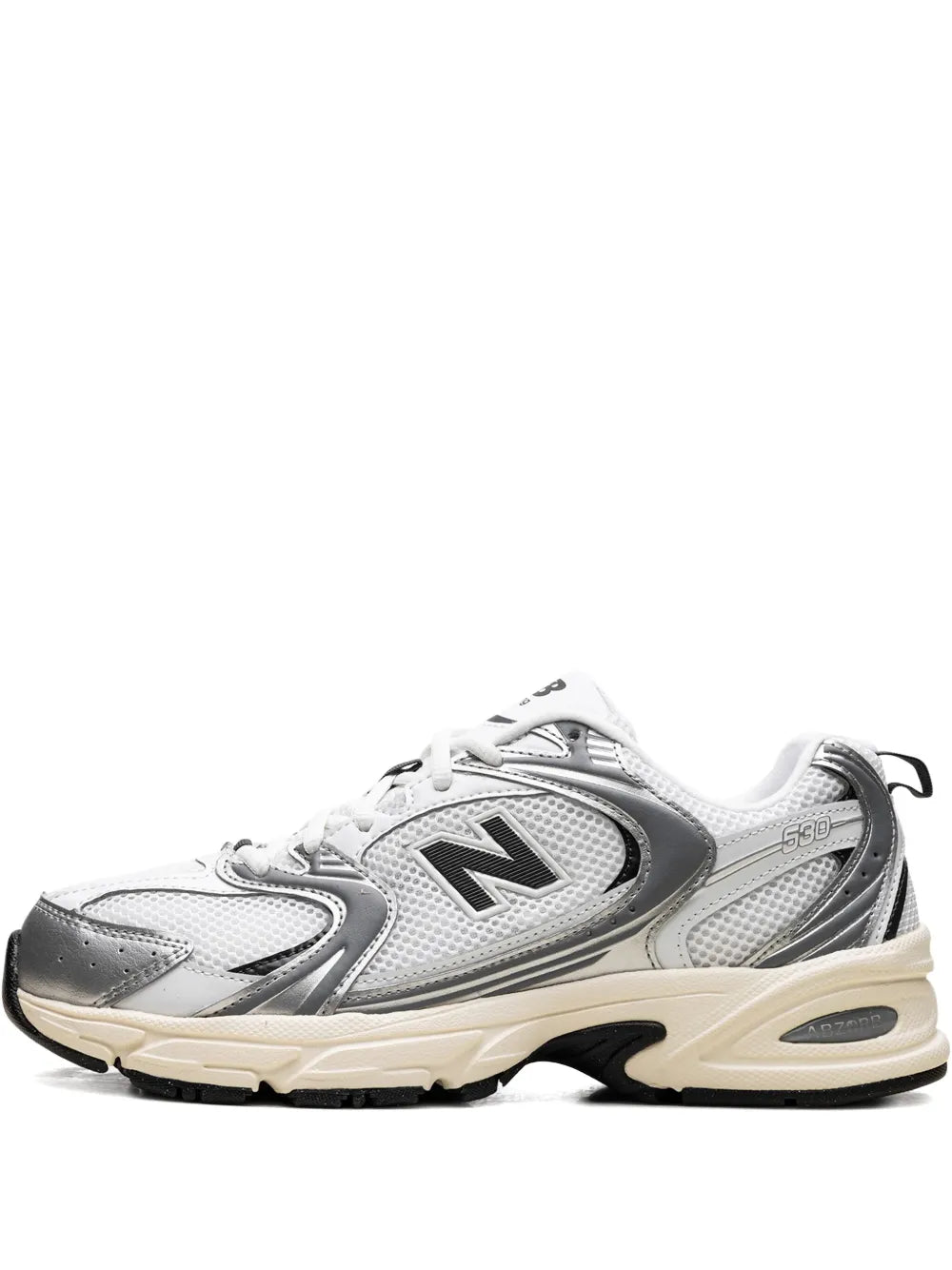 New Balance 530 Silver Metallic Trainers Grazuv Mart
