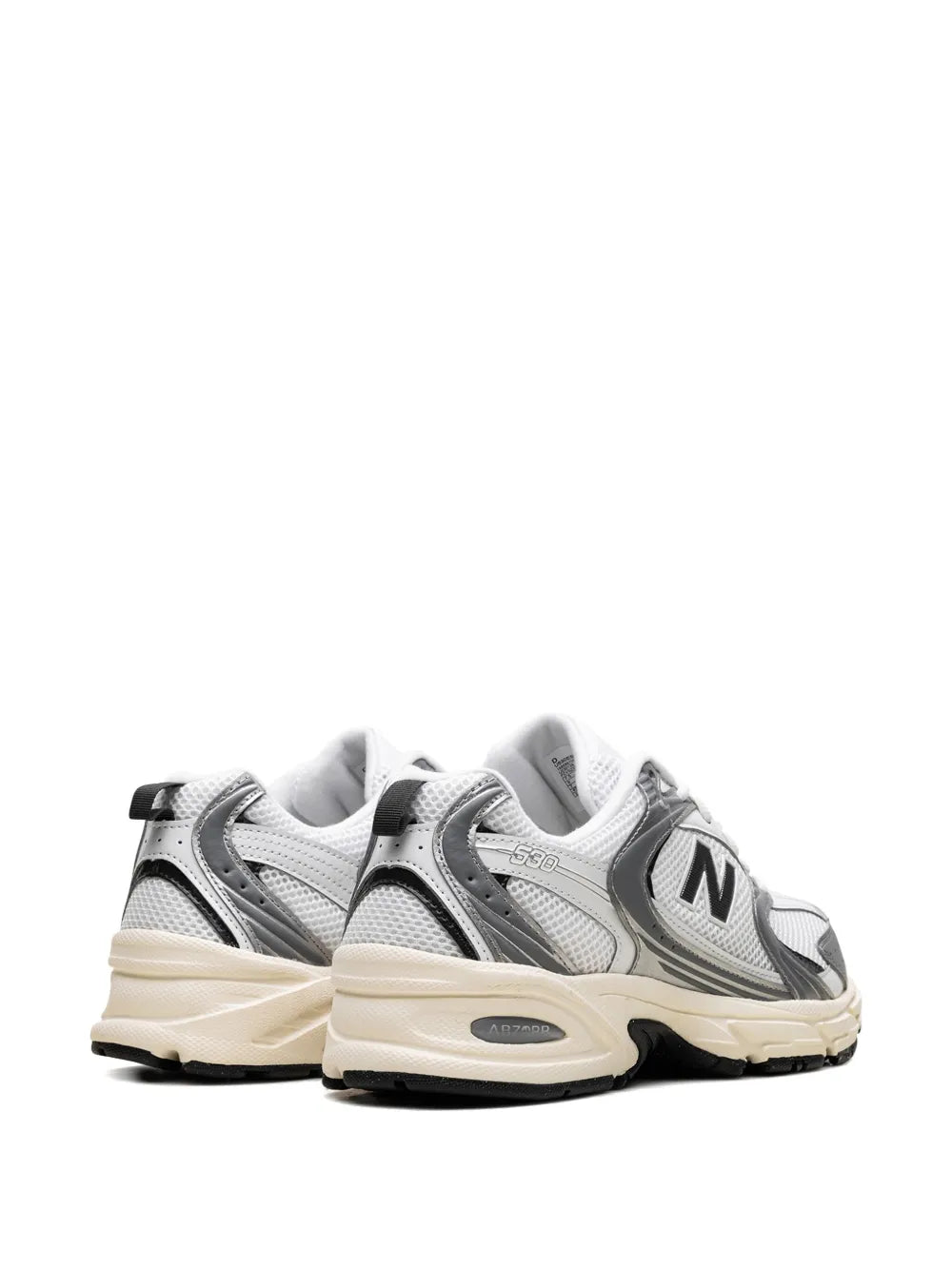 New Balance 530 Silver Metallic Trainers Grazuv Mart