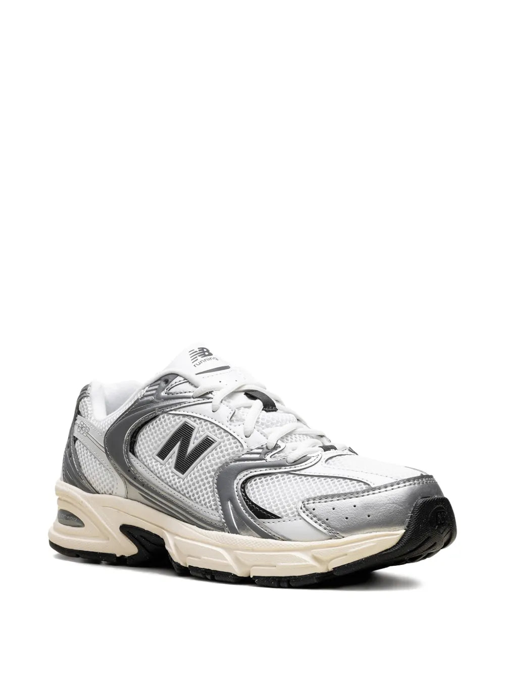 New Balance 530 Silver Metallic Trainers Grazuv Mart