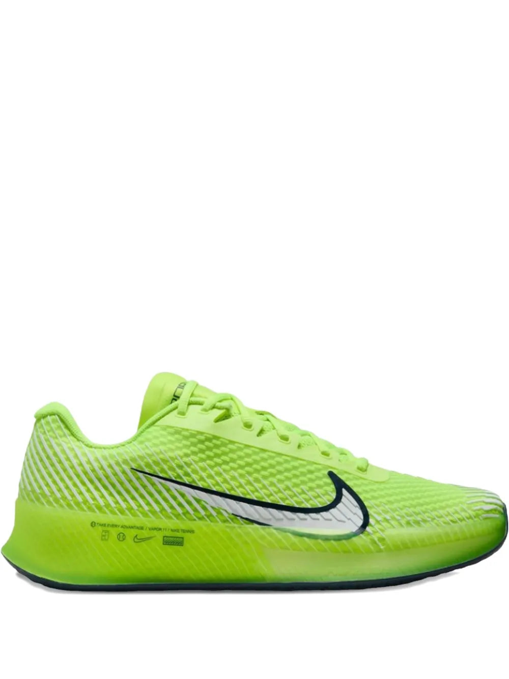 Nike Court Air Zoom Vapor 11 Hc Volt Green Sneakers Grazuv Mart