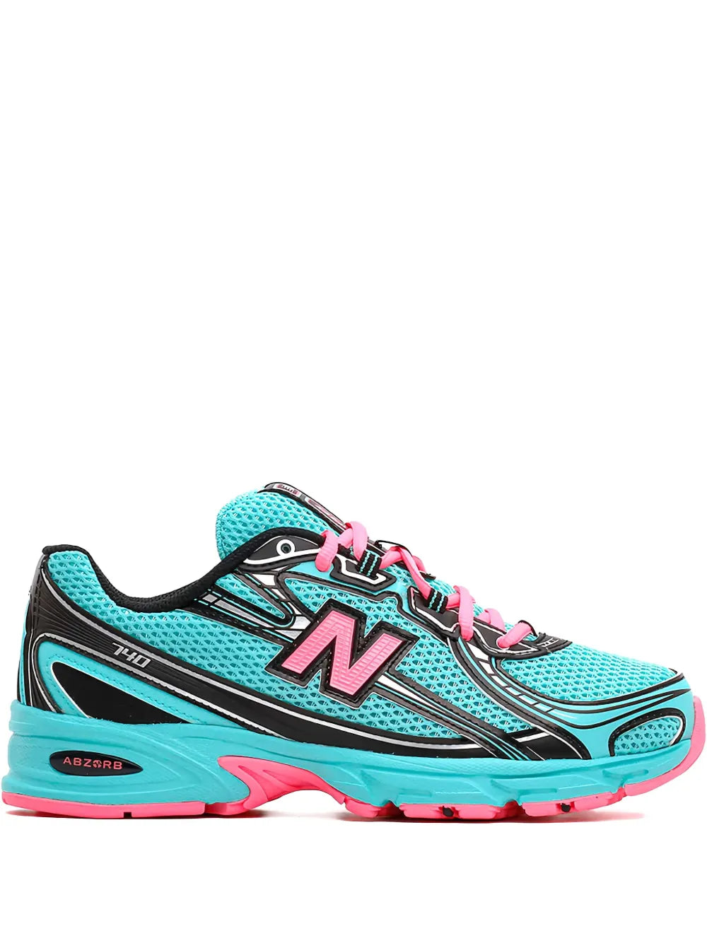 New Balance 740 Cyber Jade Sneakers Grazuv Mart
