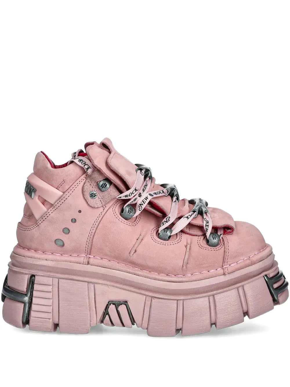New Rock M-106-C158 Lace-Up Platform Trainers Grazuv Mart