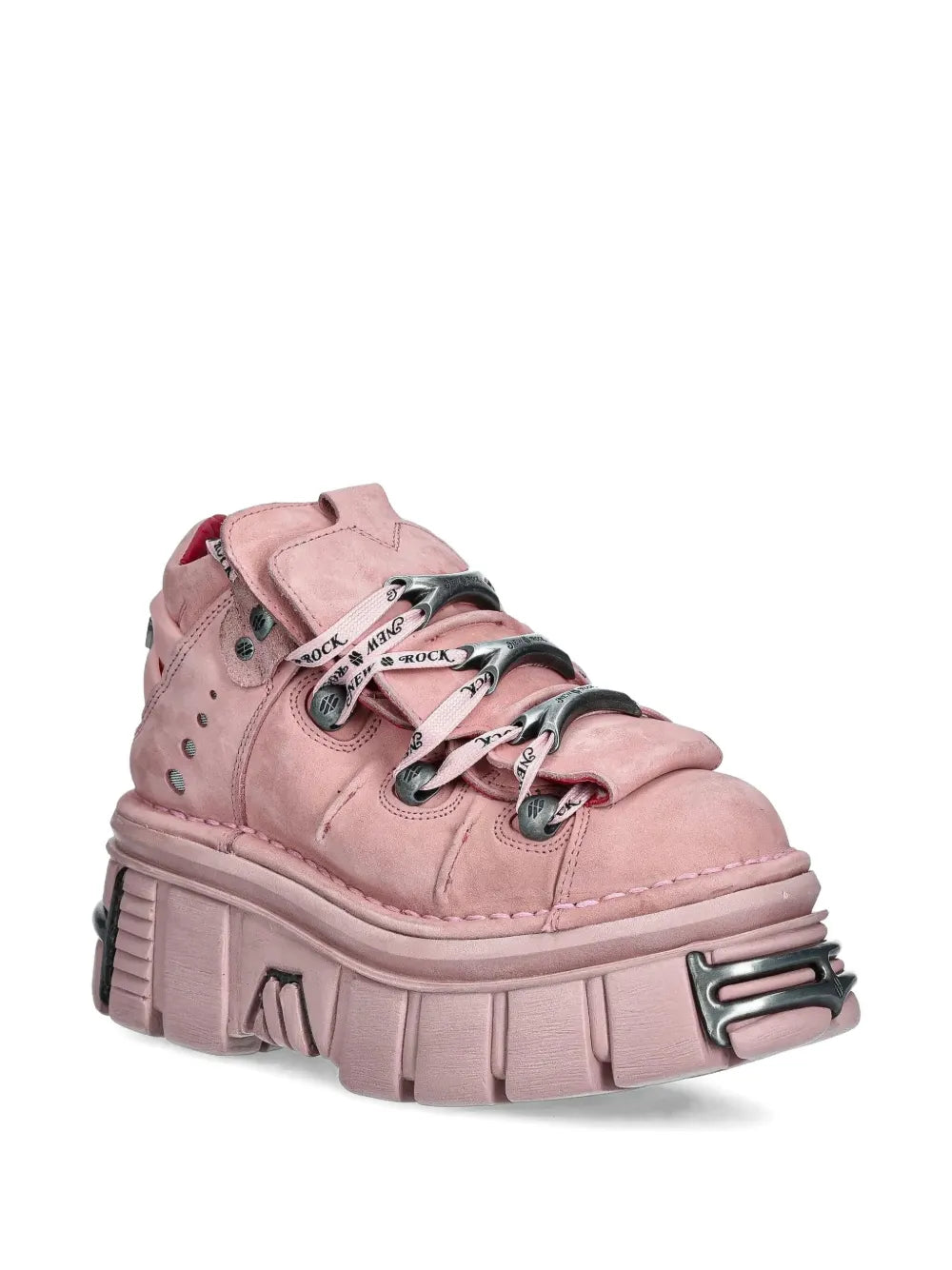 New Rock M-106-C158 Lace-Up Platform Trainers Grazuv Mart