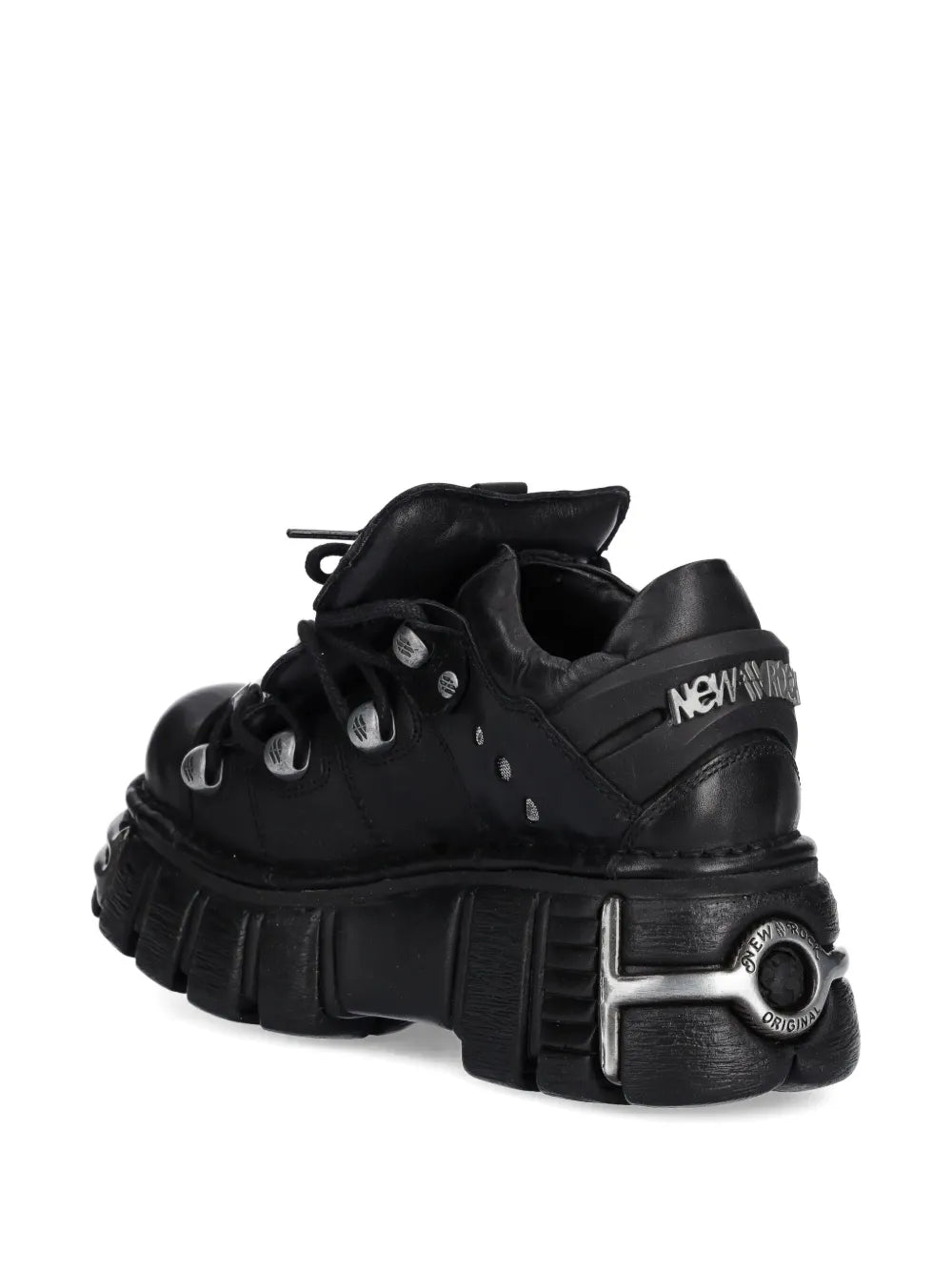 New Rock M-120N-C26 Lace-Up Platform Trainers Grazuv Mart