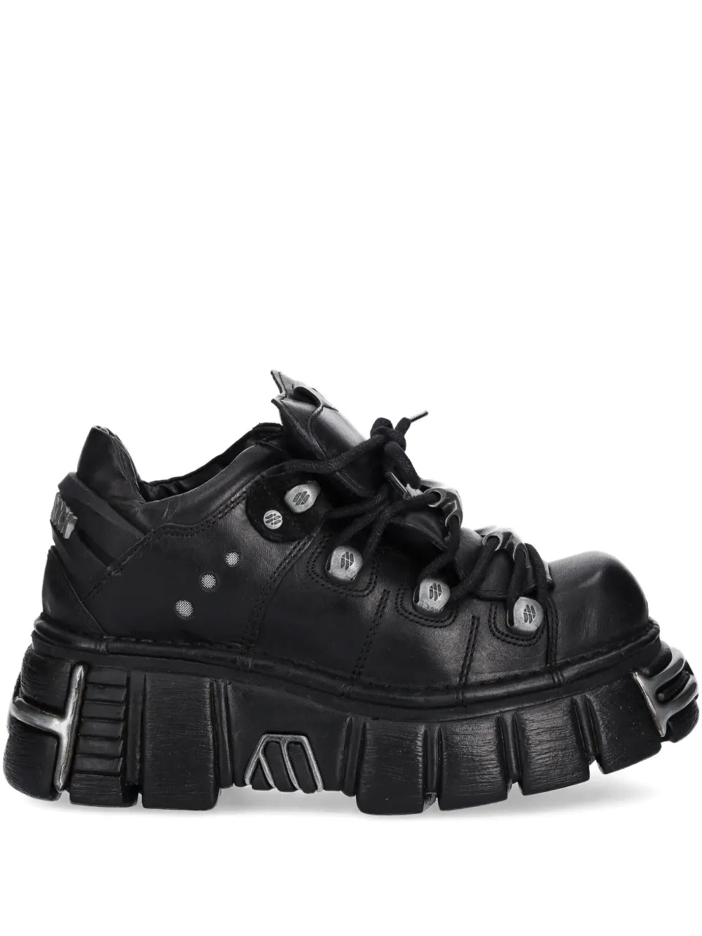 New Rock M-120N-C26 Lace-Up Platform Trainers Grazuv Mart