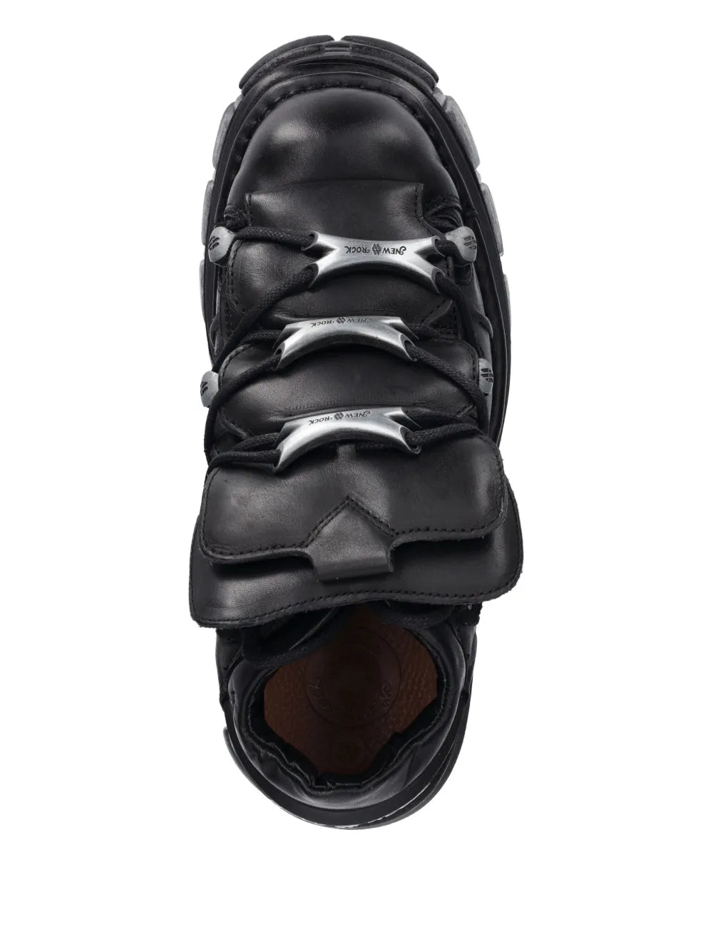 New Rock Platform Lace-Up Trainers Grazuv Mart