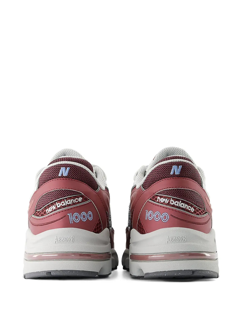 New Balance 1000 Monarch Burgandy Sneakers Grazuv Mart