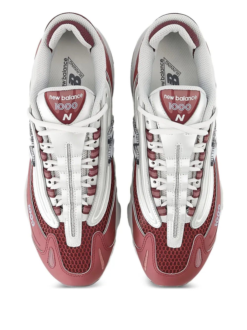 New Balance 1000 Monarch Burgandy Sneakers Grazuv Mart