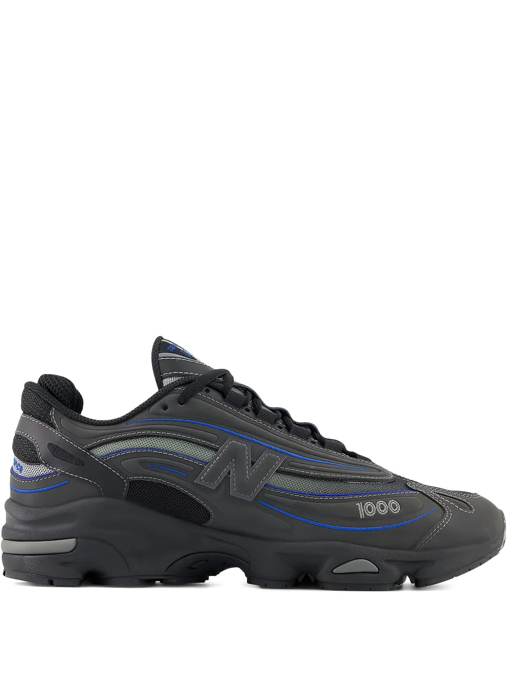 New Balance 1000 Dark Grey Royal Blue Sneakers Grazuv Mart