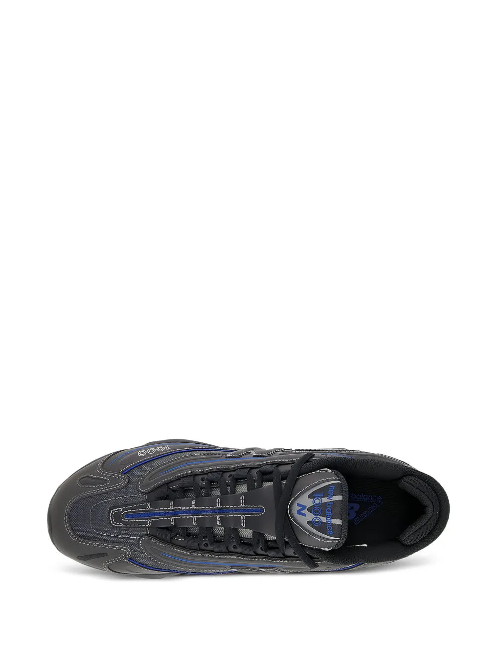 New Balance 1000 Dark Grey Royal Blue Sneakers Grazuv Mart