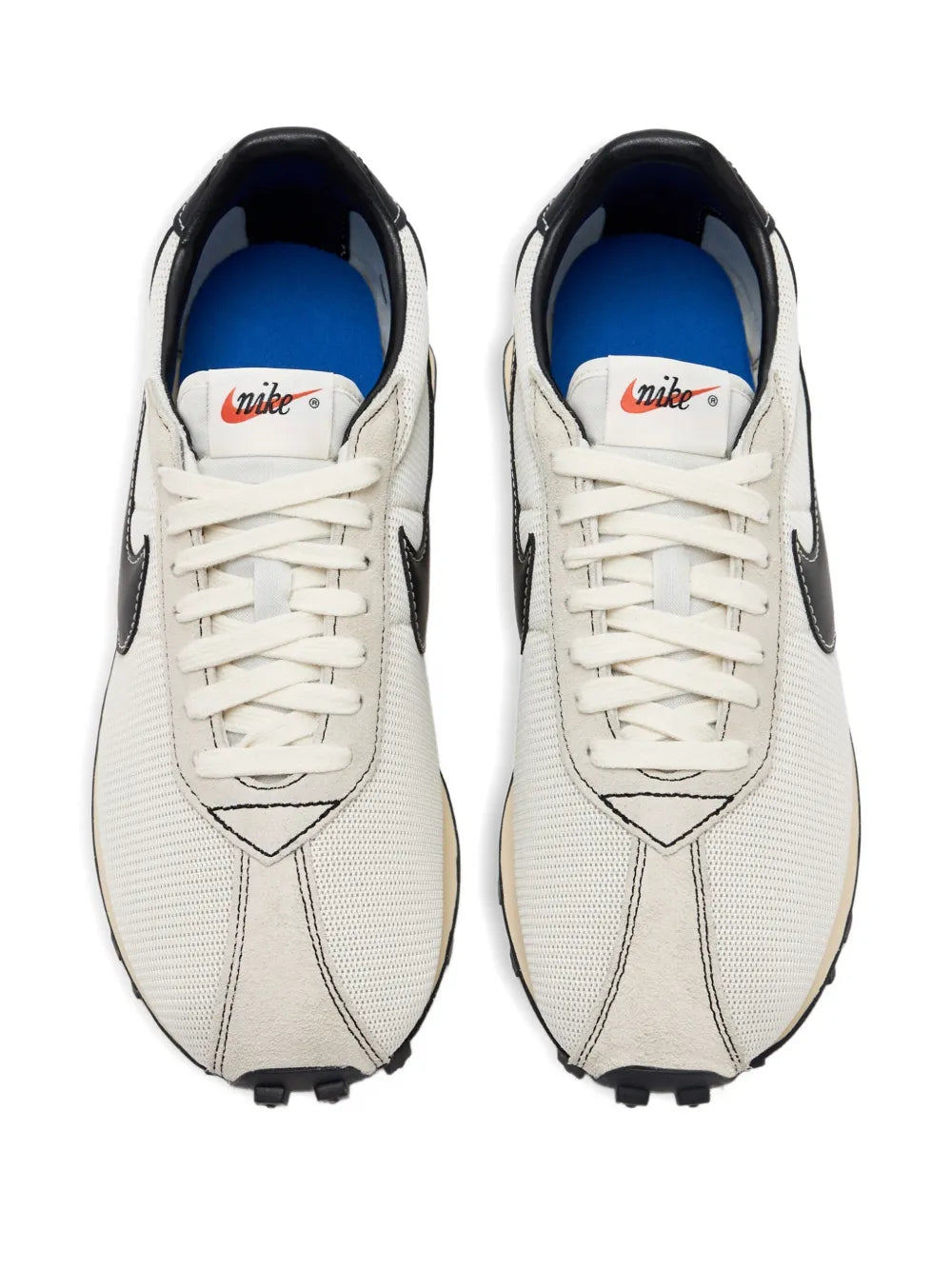 Nike Ld-1000 Suede-Panelled Mesh Sneakers Grazuv Mart