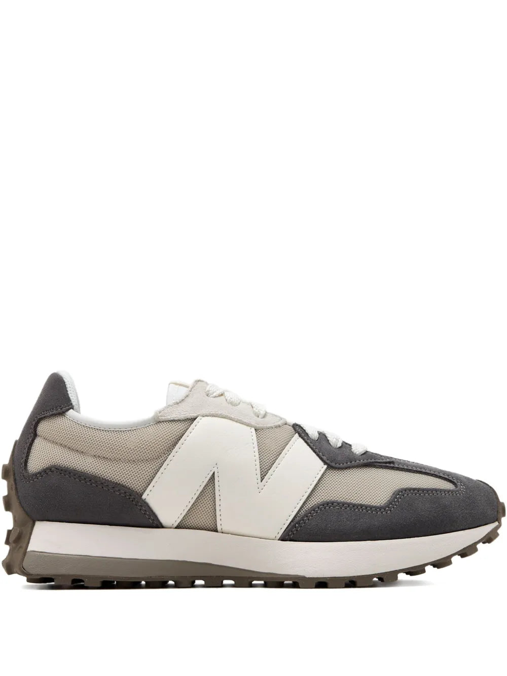 New Balance 327 Suede-Panelled Sneakers Grazuv Mart