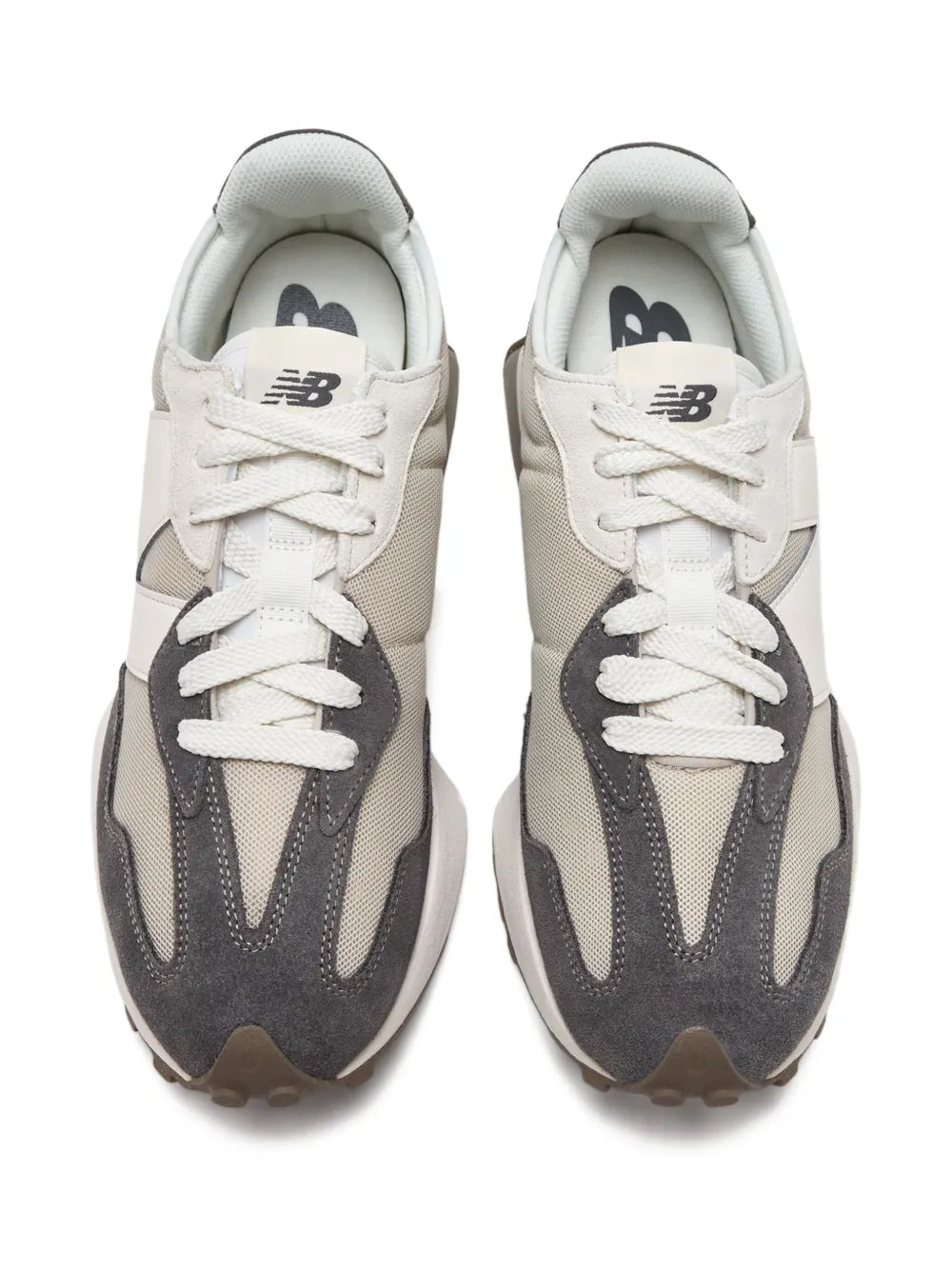 New Balance 327 Suede-Panelled Sneakers Grazuv Mart