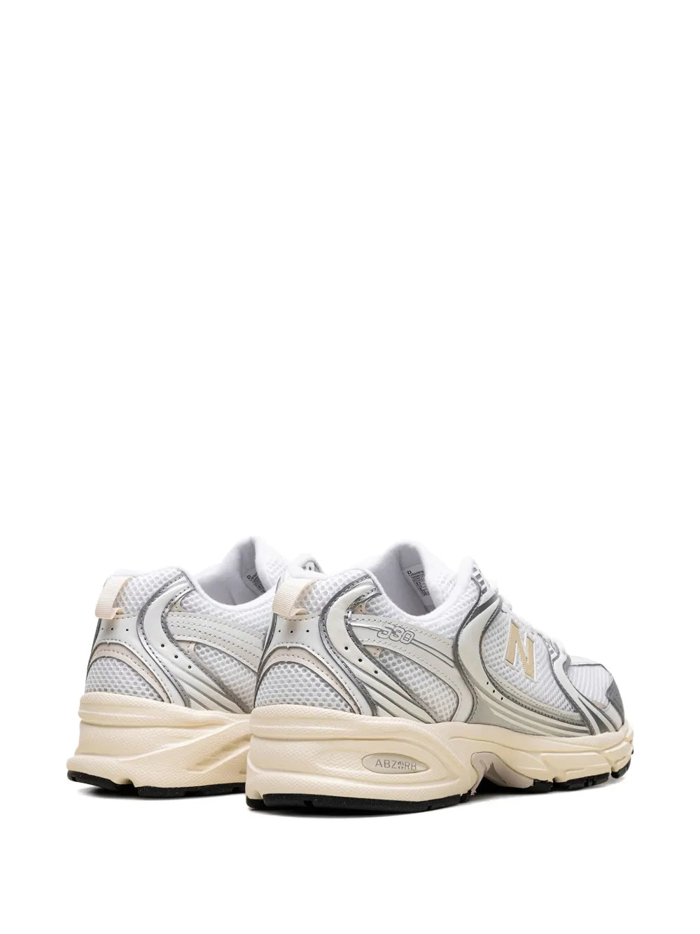 New Balance 530 Silver Metallic Trainers Grazuv Mart