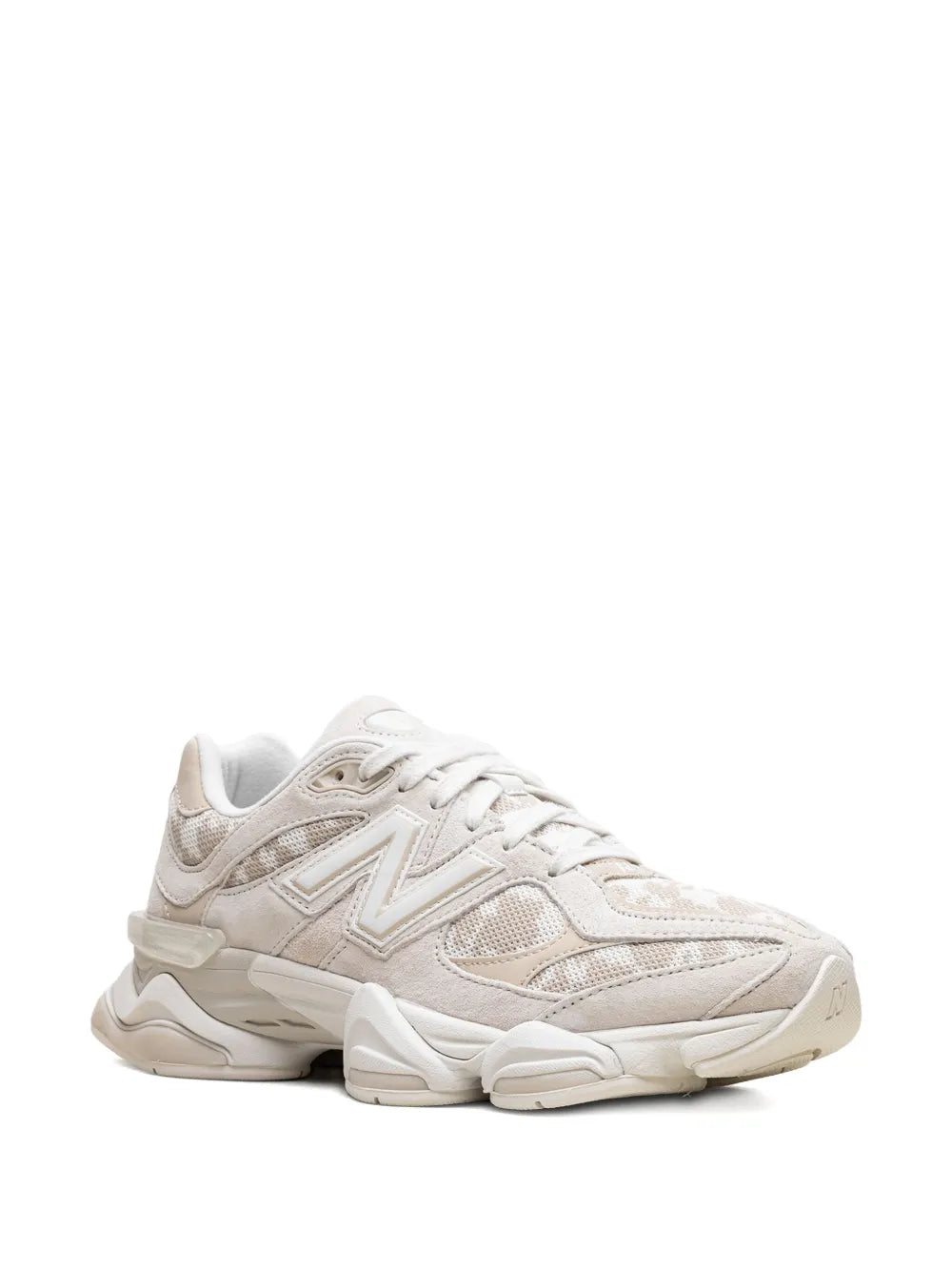 New Balance 9060 Cream Leopard Trainers Grazuv Mart