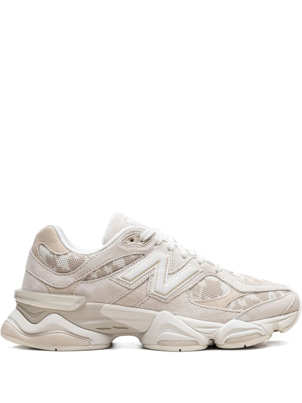 New Balance 9060 Cream Leopard Trainers Grazuv Mart