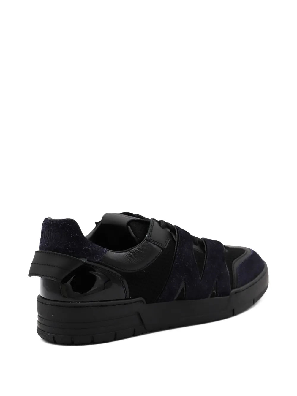 Moschino Lace-Up Suede Sneakers Grazuv Mart