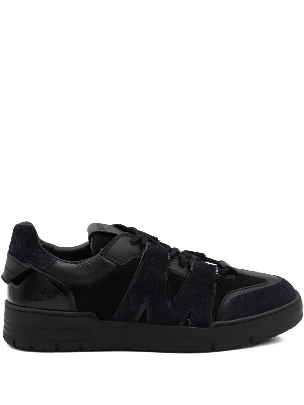 Moschino Lace-Up Suede Sneakers Grazuv Mart
