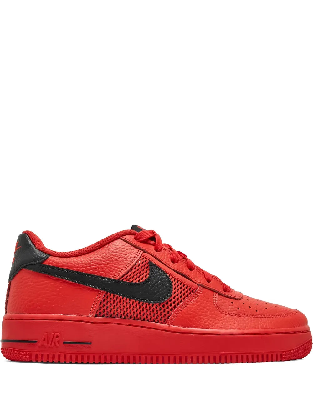 Nike Air Force 1 Mesh Pocket Red Sneakers Grazuv Mart