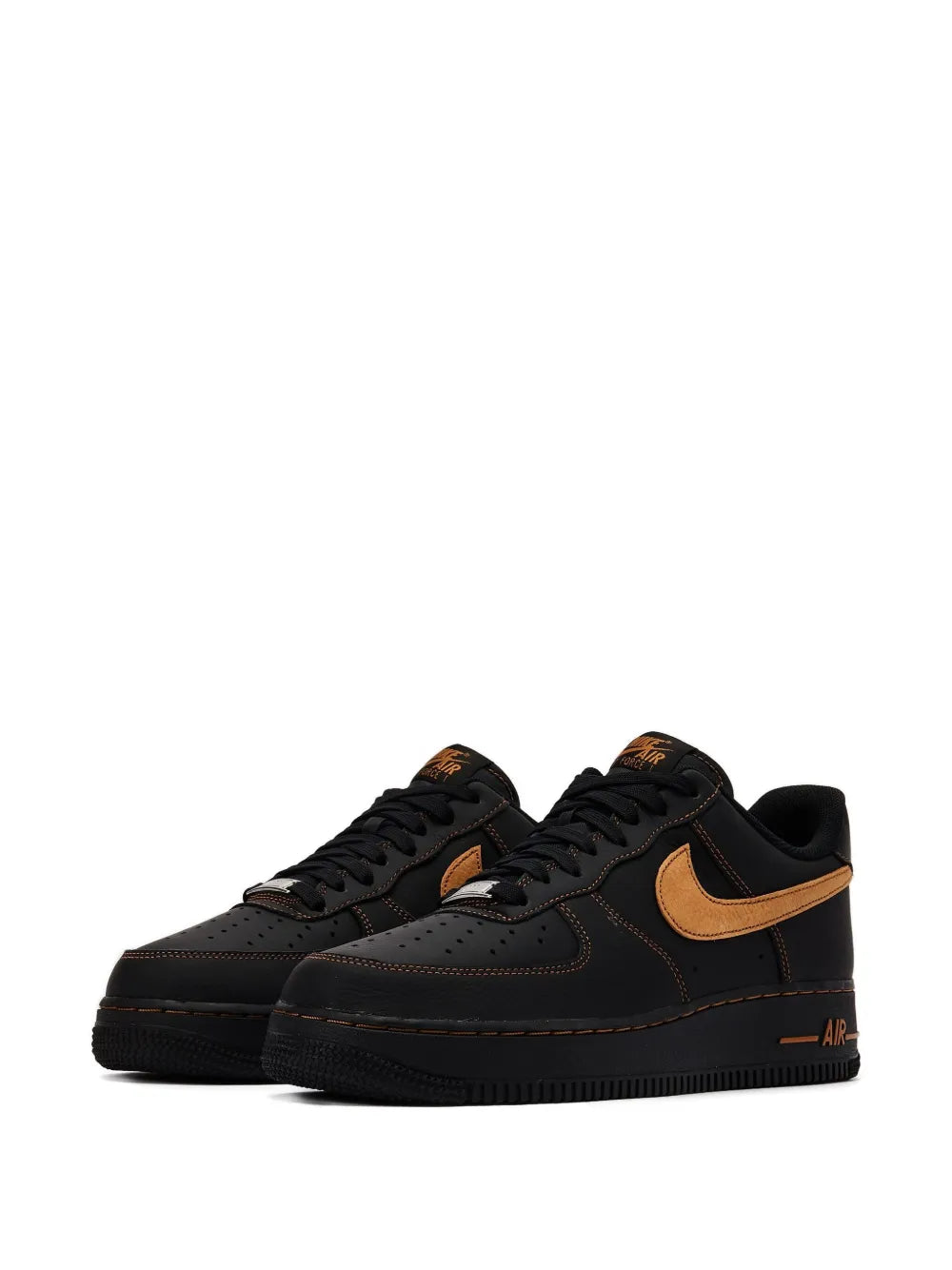 Nike Air Force 1 Low 07 Lv8 Black Desert Ochre Sneakers Grazuv Mart