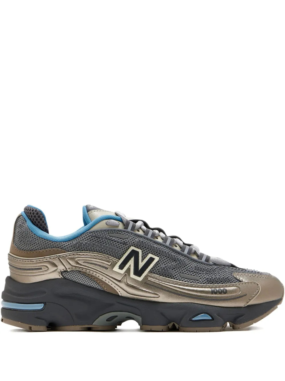 New Balance 1000 Metallic-Mesh Sneakers Grazuv Mart