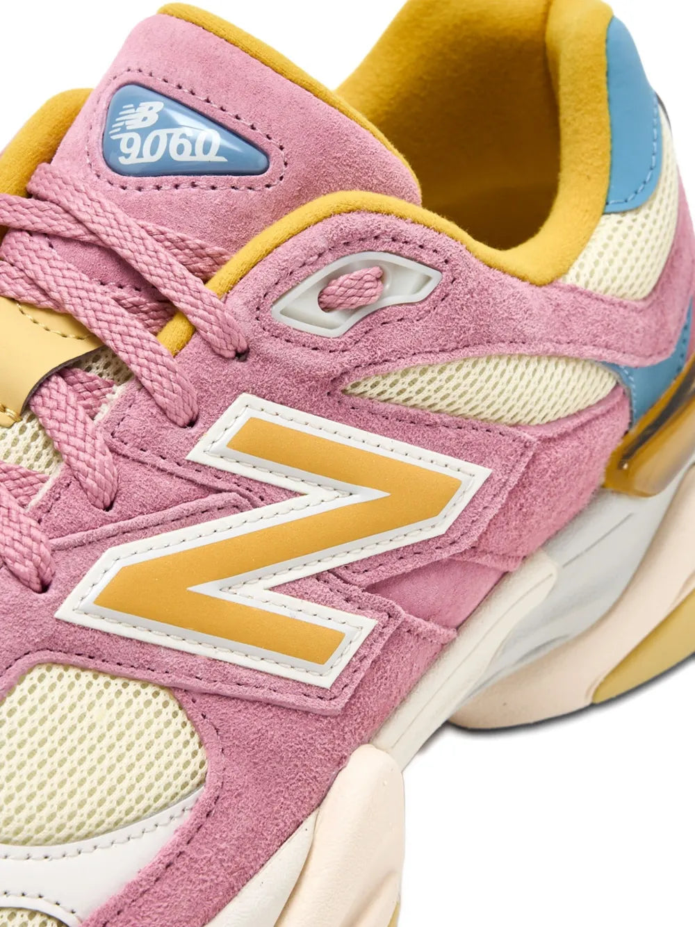 New Balance 9060 Pink Taffy/Calcium Sneakers Grazuv Mart