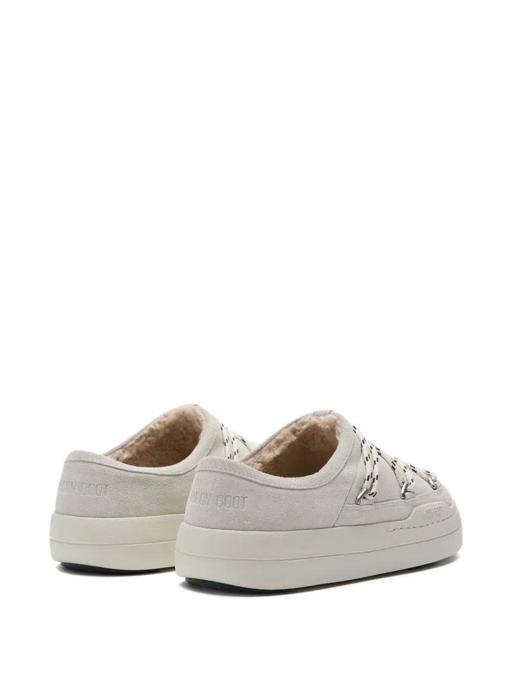 Moon Boot Park Lace-Up Shearling Slip-Ons Grazuv Mart