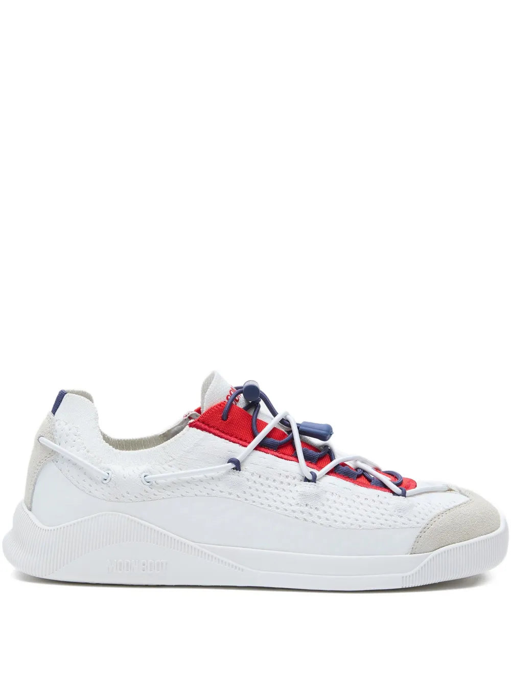 Moon Boot Moonlight Knitted Lace-Up Low-Top Sneakers Grazuv Mart