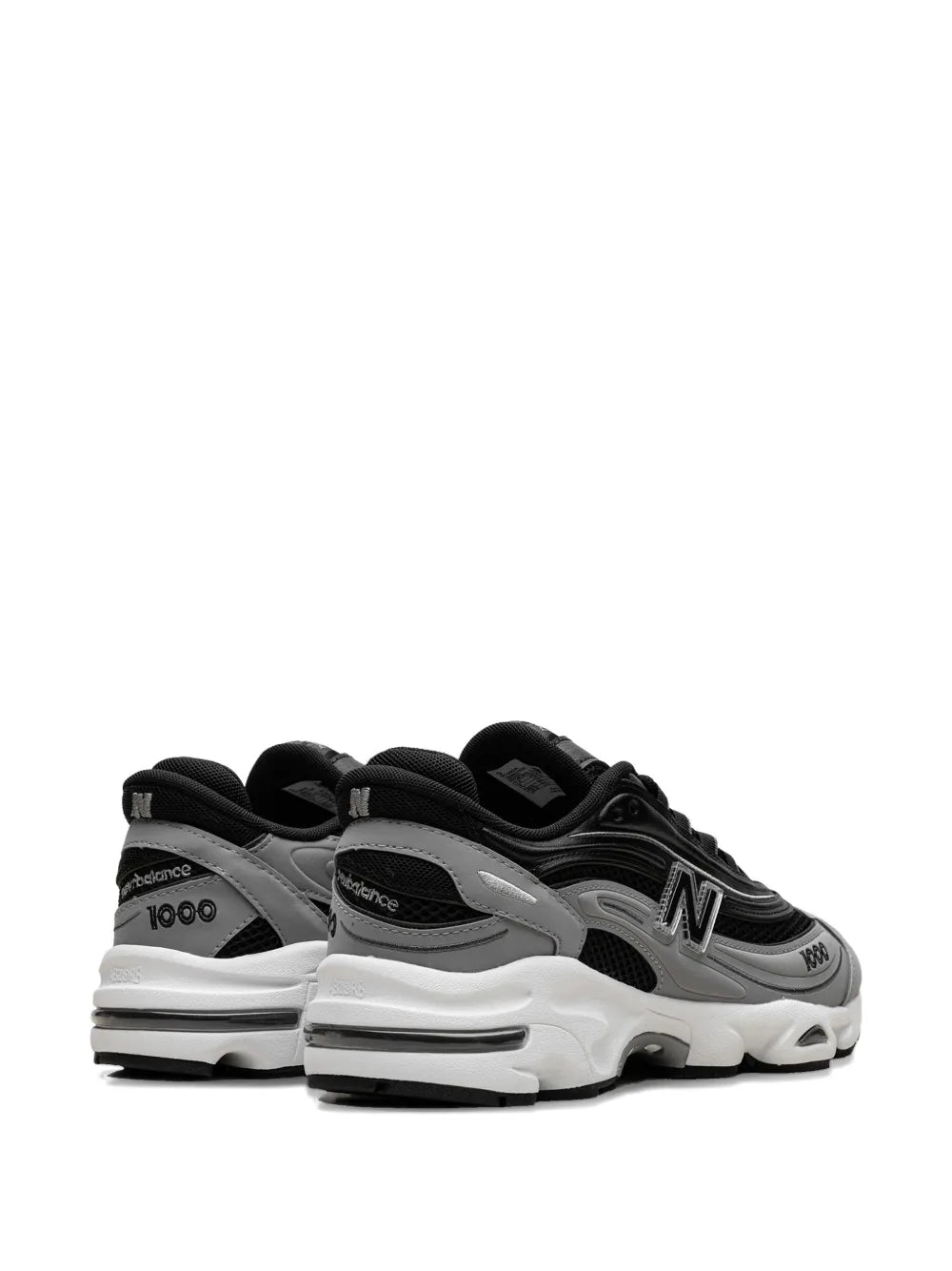 New Balance 1000 Slate Grey/Black/White Sneakers Grazuv Mart