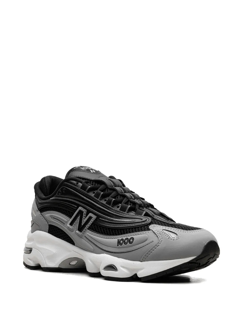 New Balance 1000 Slate Grey/Black/White Sneakers Grazuv Mart