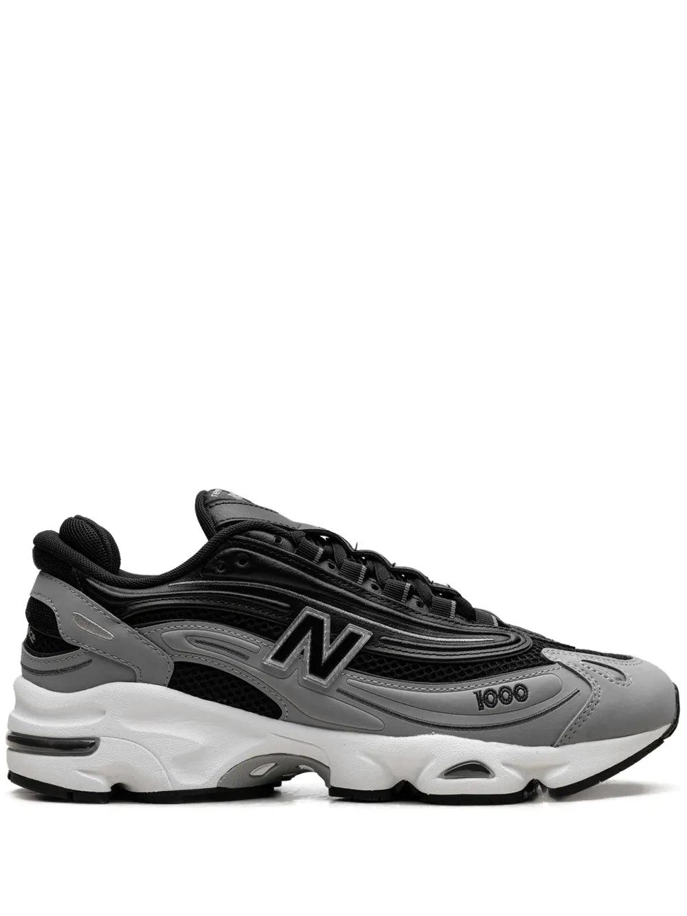 New Balance 1000 Slate Grey/Black/White Sneakers Grazuv Mart