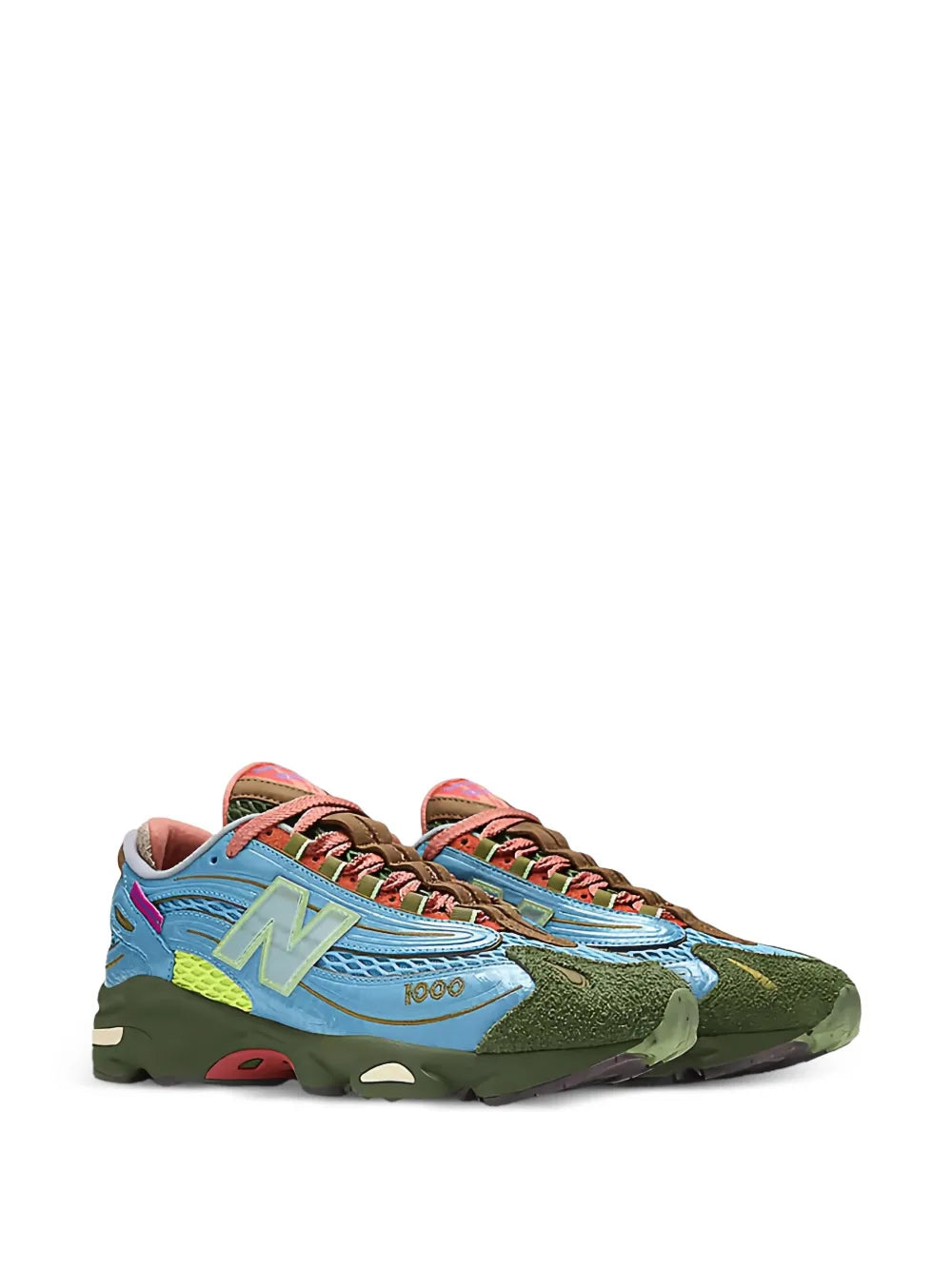 New Balance X Salehe Bembury 1000 Mesh Sneakers Grazuv Mart