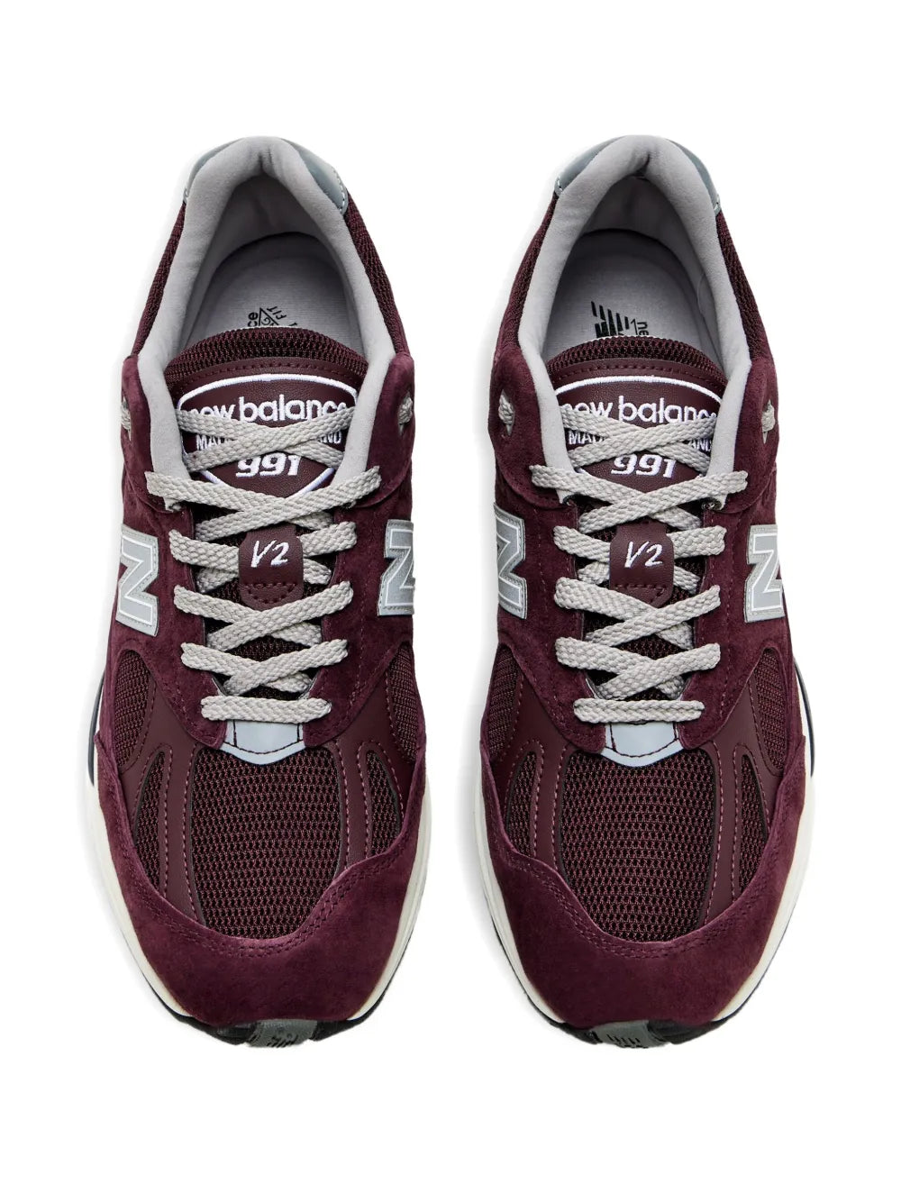 New Balance Made In Uk 991V2 Suede Sneakers Grazuv Mart