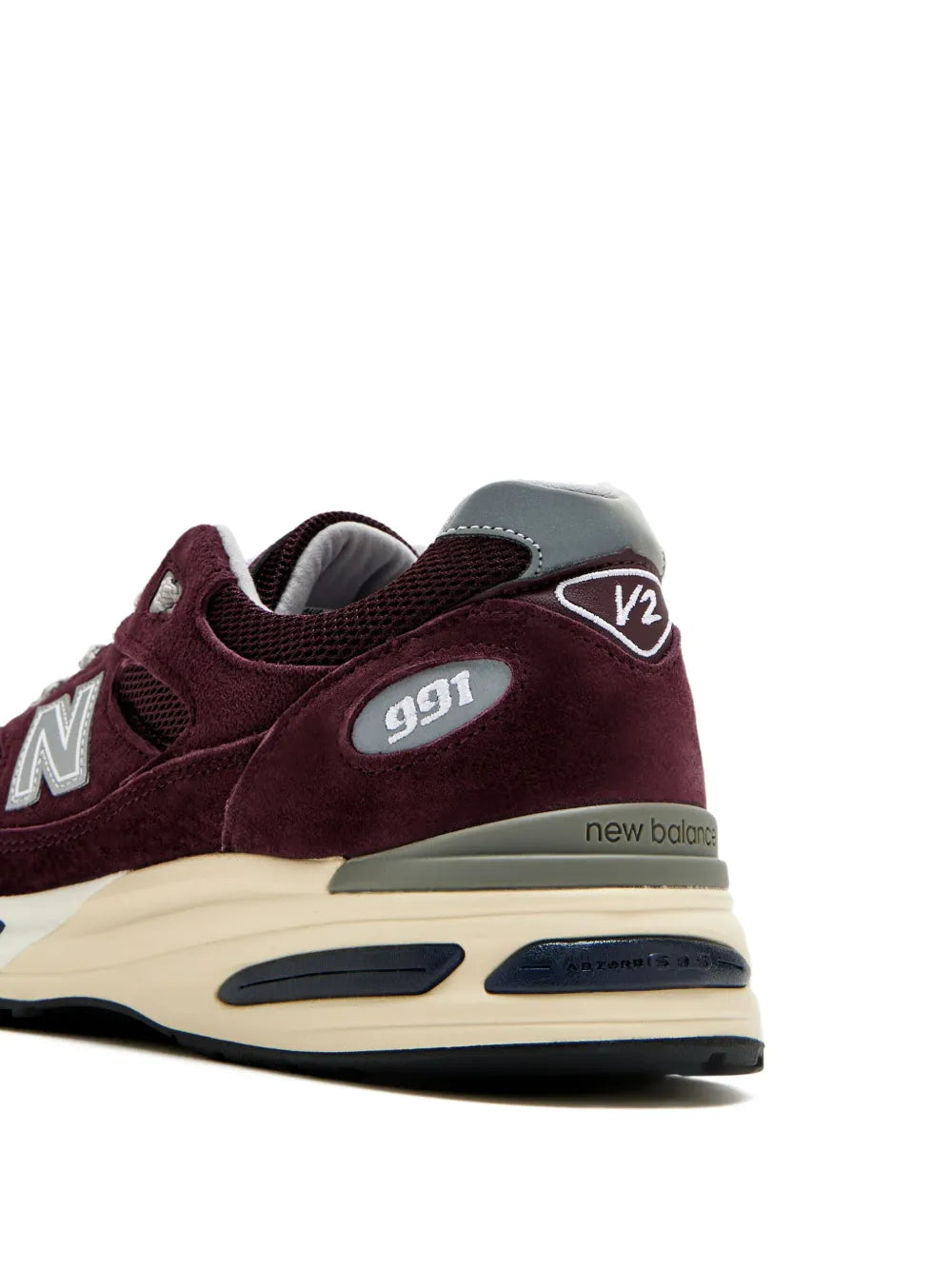 New Balance Made In Uk 991V2 Suede Sneakers Grazuv Mart