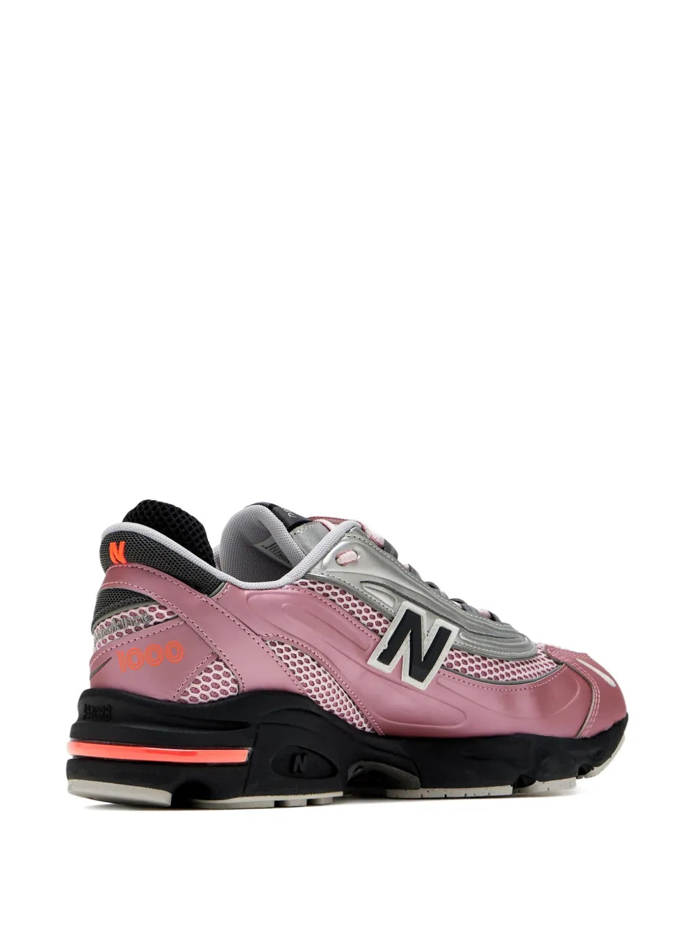 New Balance 1000 Metallic Lace-Up Sneakers Grazuv Mart