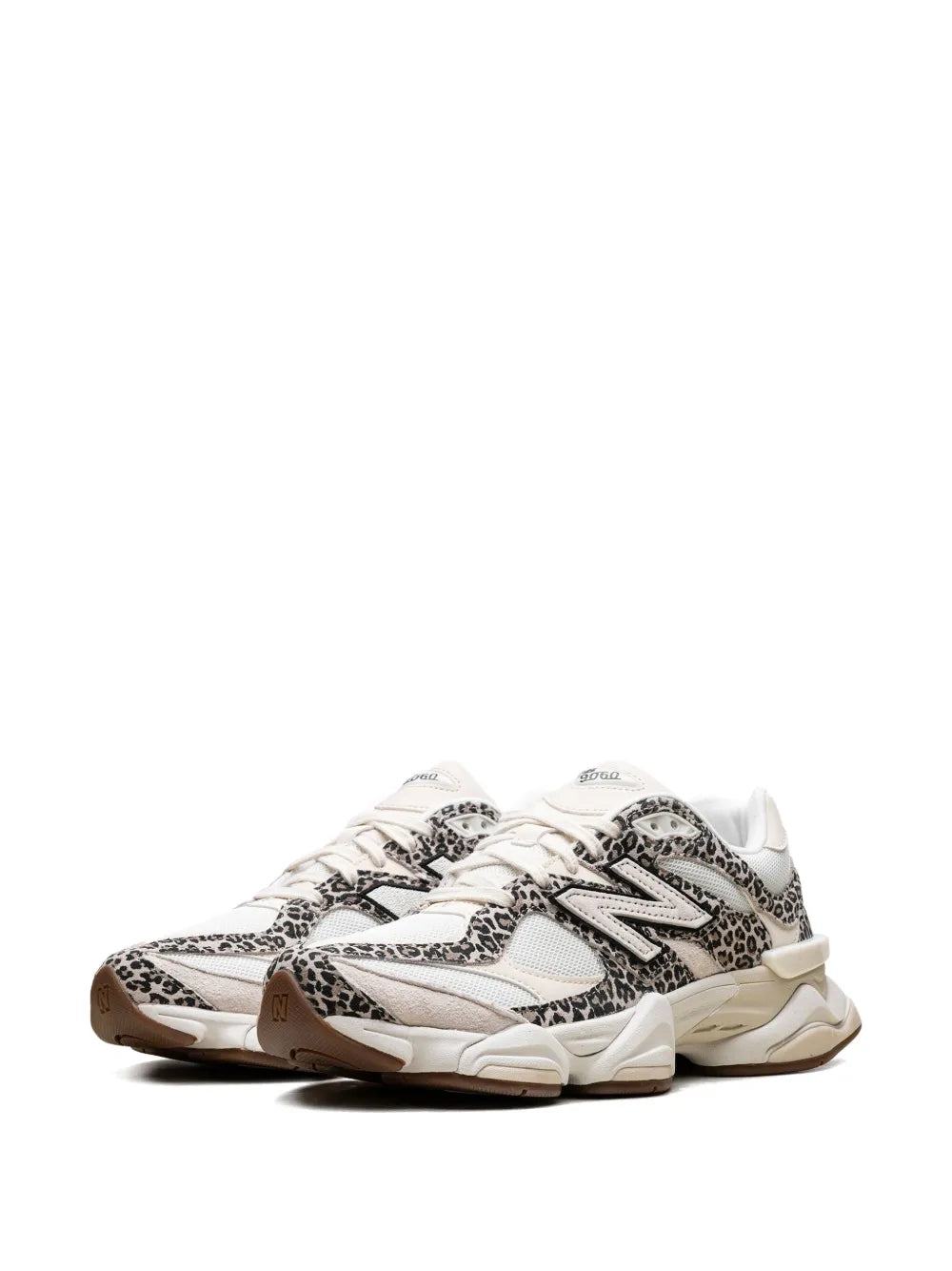 New Balance 9060 Brown/White Sneakers Grazuv Mart