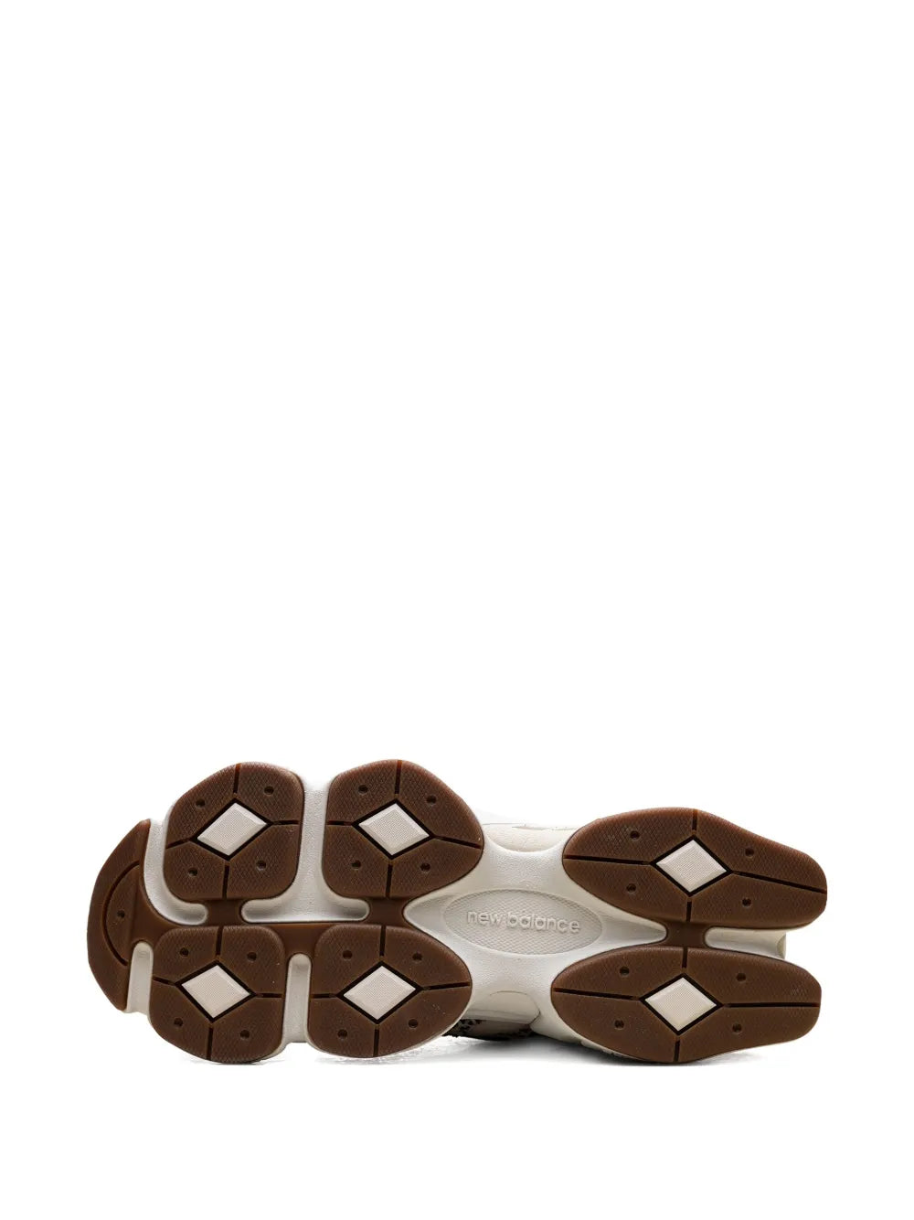 New Balance 9060 Brown/White Sneakers Grazuv Mart