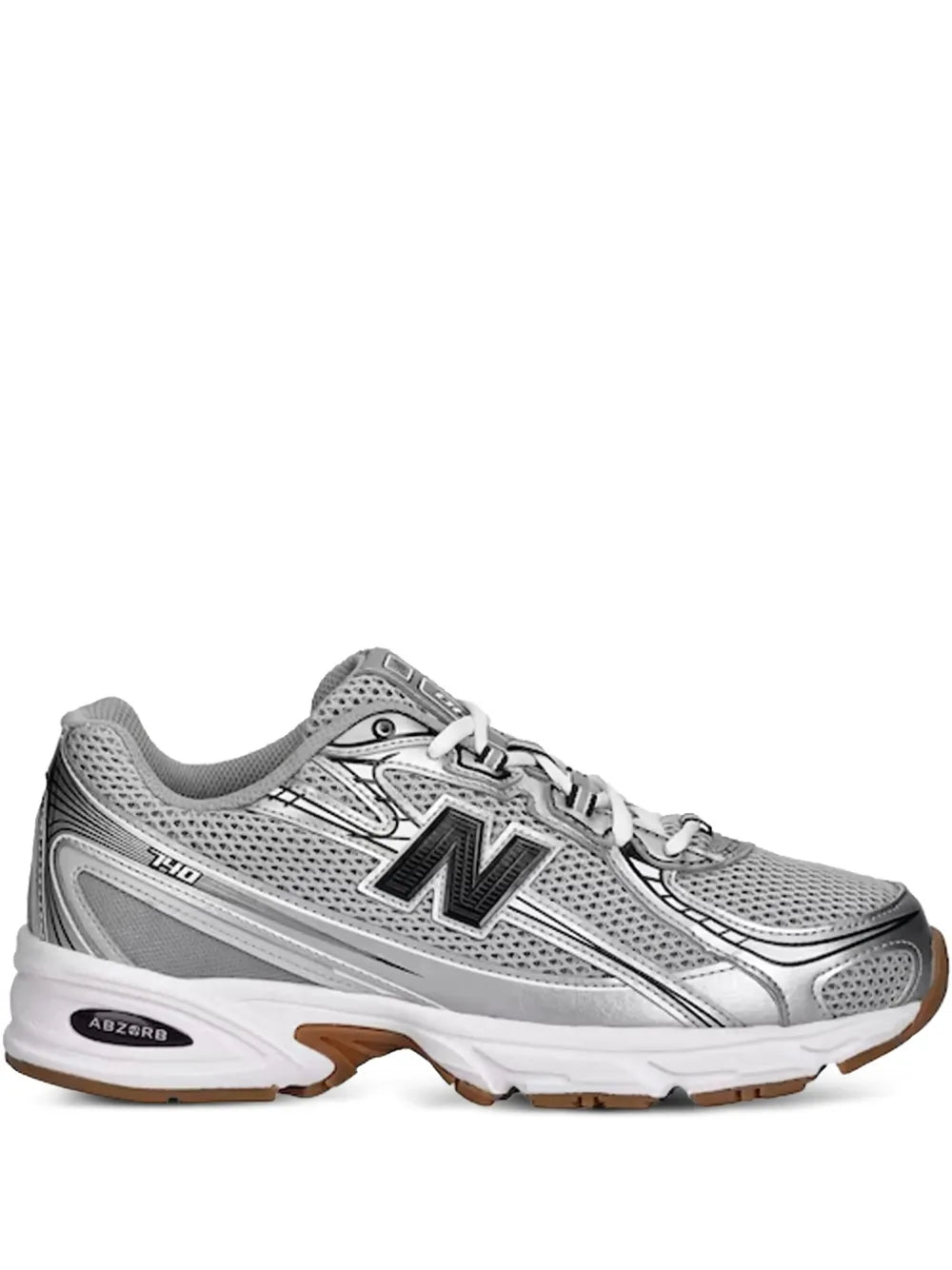 New Balance 740 Mesh Lace-Up Sneakers Grazuv Mart