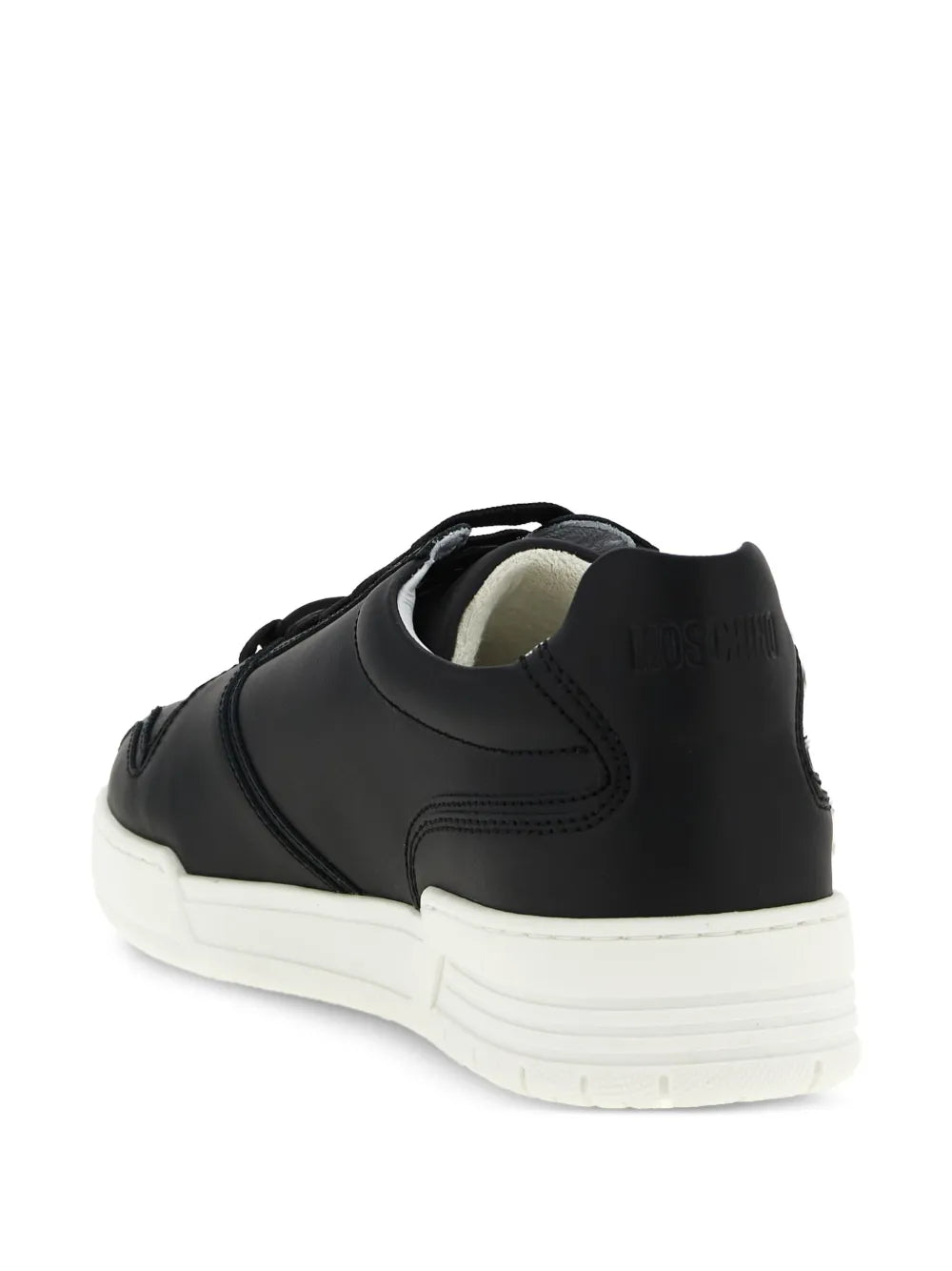 Moschino Logo-Plaque Sneakers Grazuv Mart