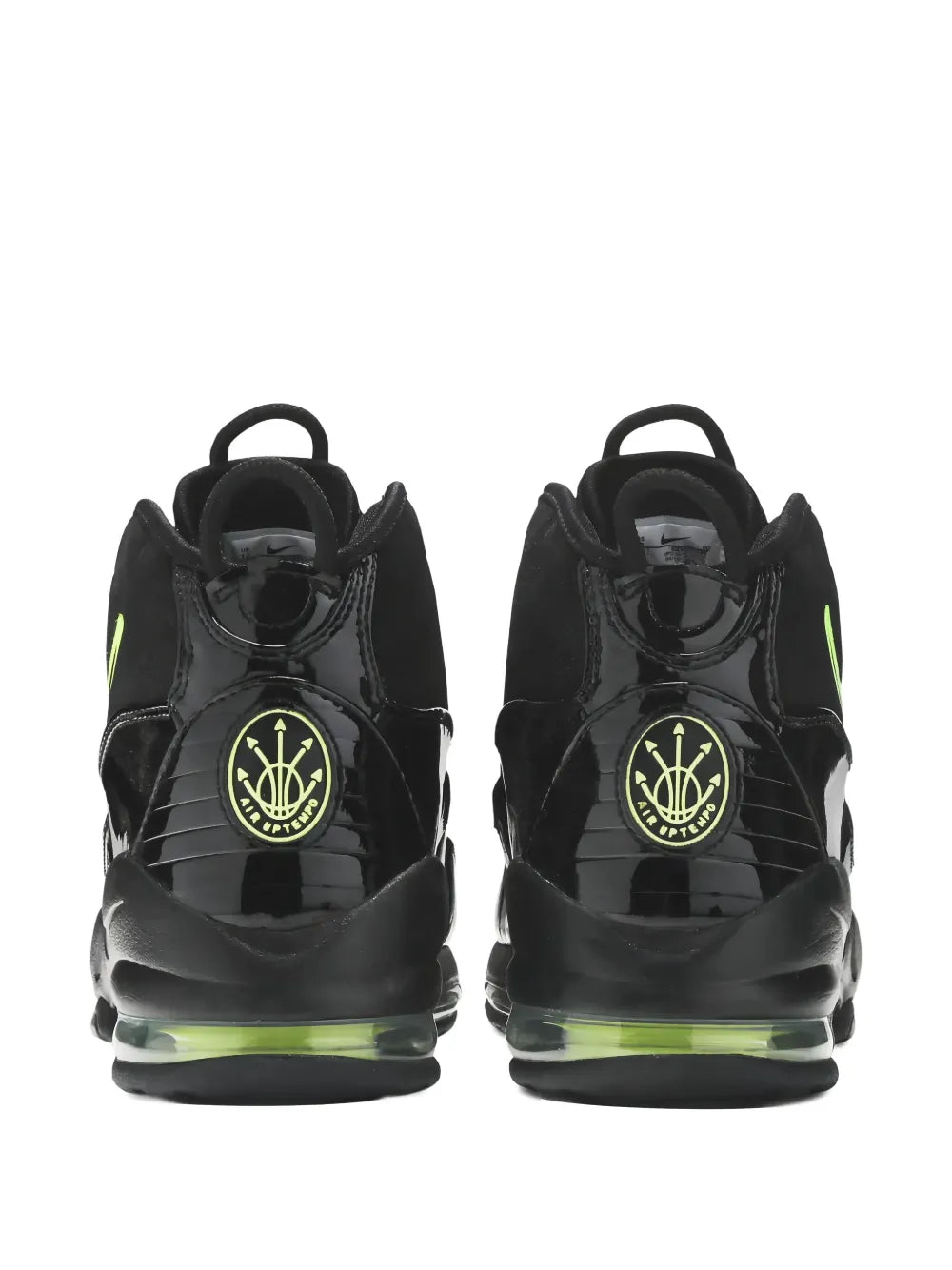 Nike Air Max Uptempo Black Volt Sneakers Grazuv Mart