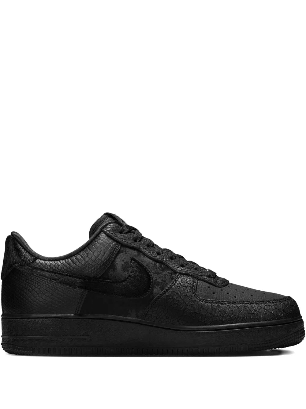 Nike Air Force 1 07 Lx 3X Celebration Triple Black Sneakers Grazuv Mart