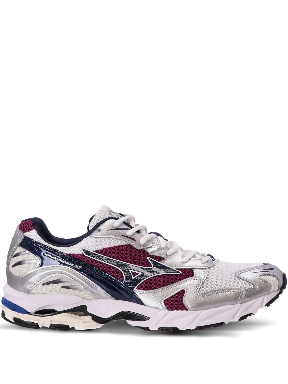 Mizuno Wave Rider 10 Panelled Sneakers Grazuv Mart