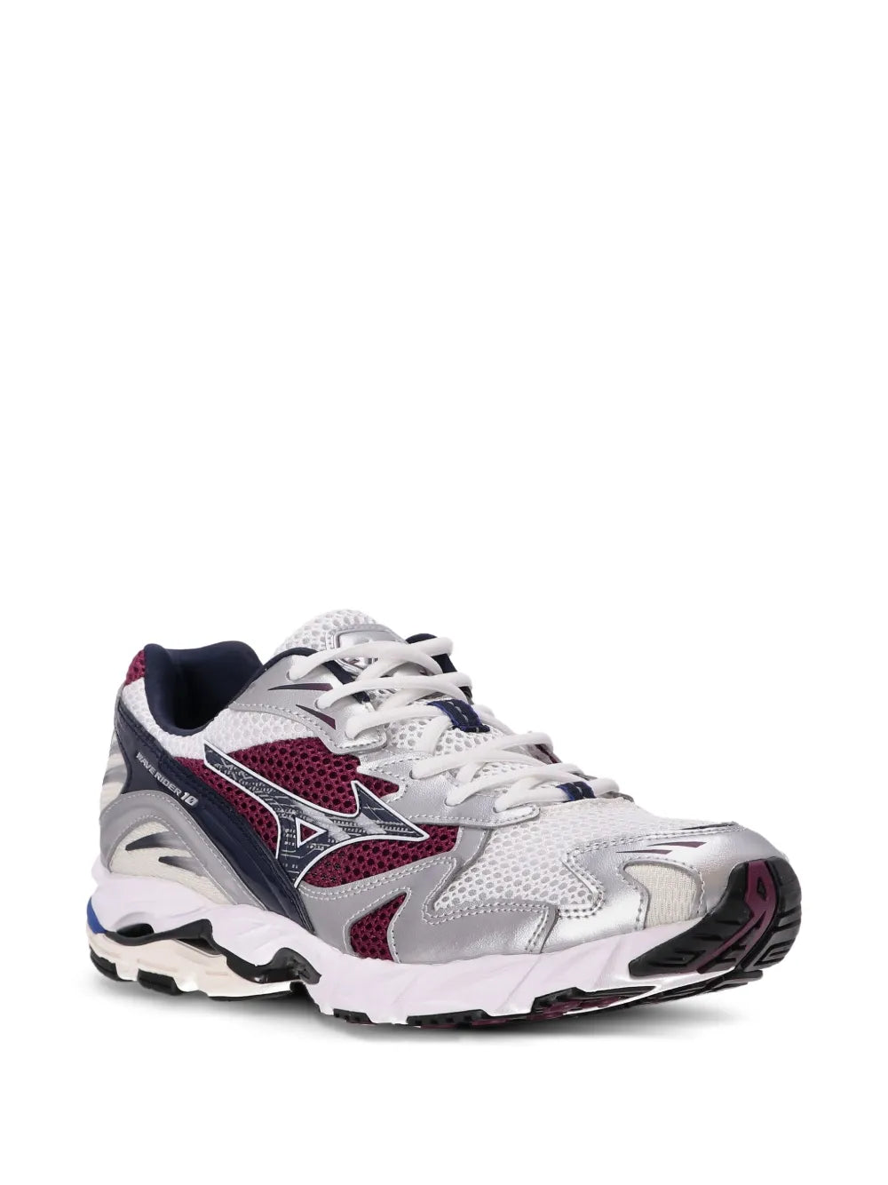 Mizuno Wave Rider 10 Panelled Sneakers Grazuv Mart