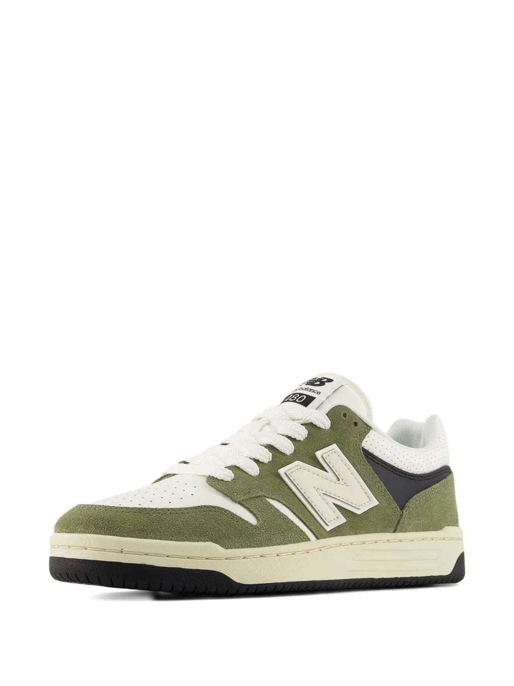 New Balance 480 Suede Leather Sneakers Grazuv Mart
