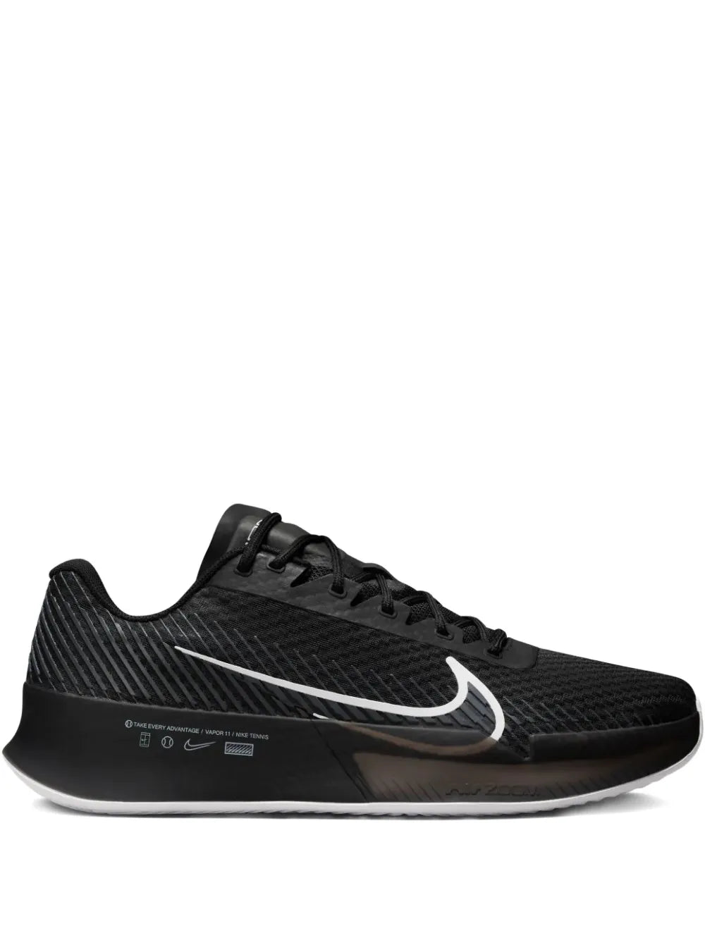 Nike Court Air Zoom Vapor 11 Lace-Up Sneakers Grazuv Mart